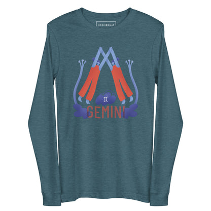 Gemini Unisex Long Sleeve Tee - Raw Edition