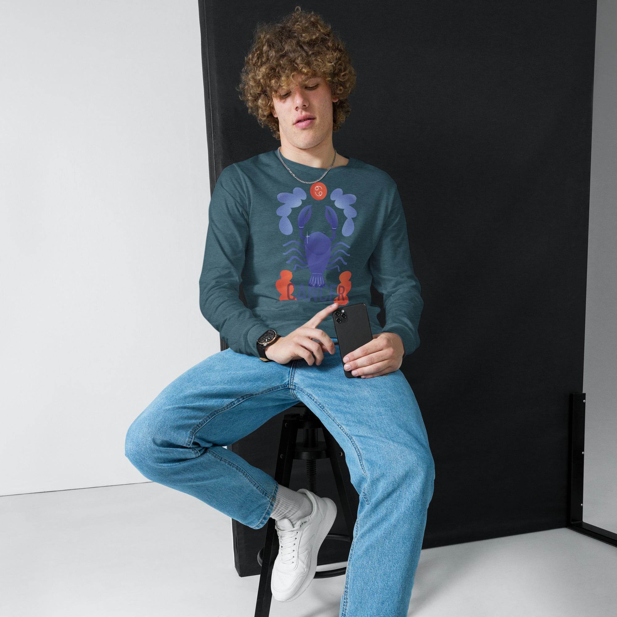 Cancer Unisex Long Sleeve Tee - Raw Edition - 