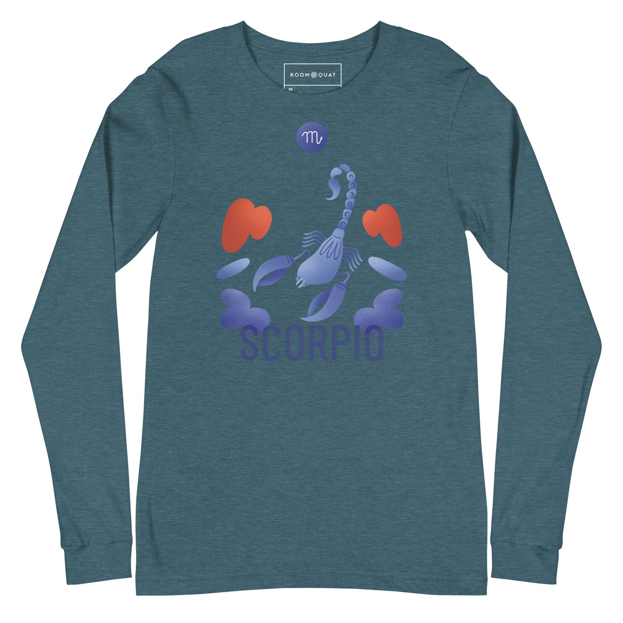 Scorpio Unisex Long Sleeve Tee - Raw Edition - 
