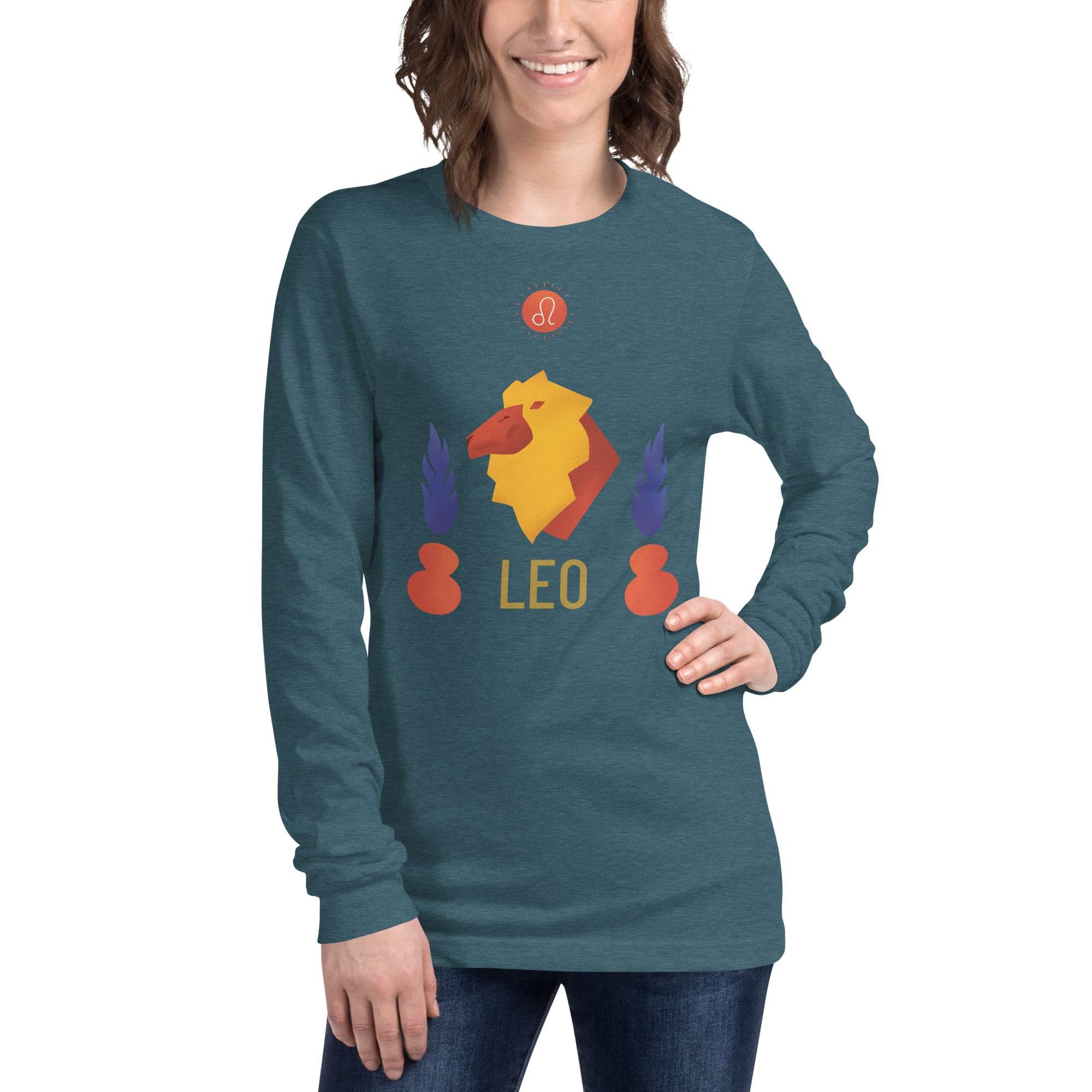 Leo Unisex Long Sleeve Tee - Raw Edition - 