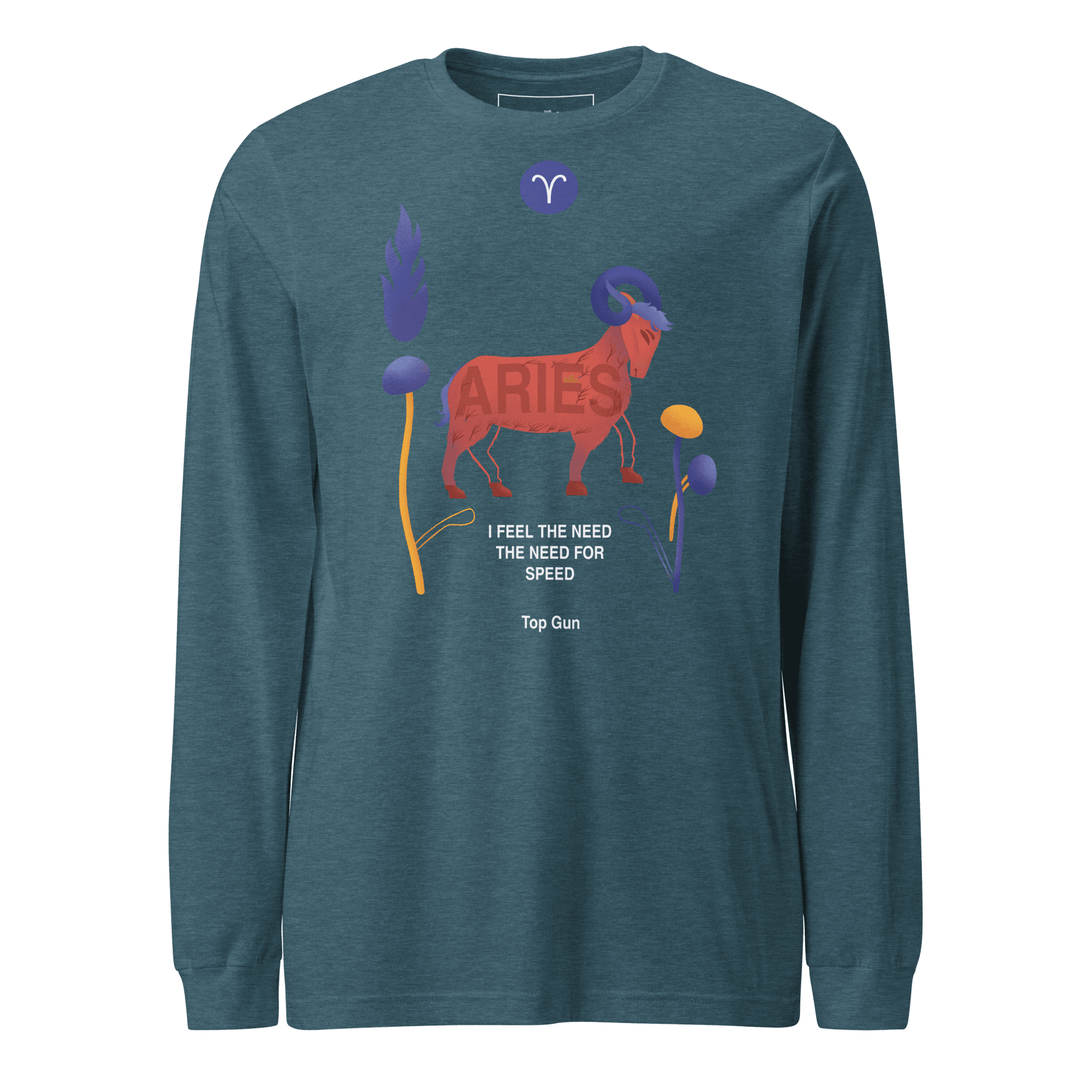Aries Unisex Long Sleeve Tee Top Gun - Edition - 