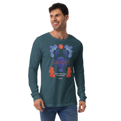 Cancer Unisex Long Sleeve Tee Psycho Edition