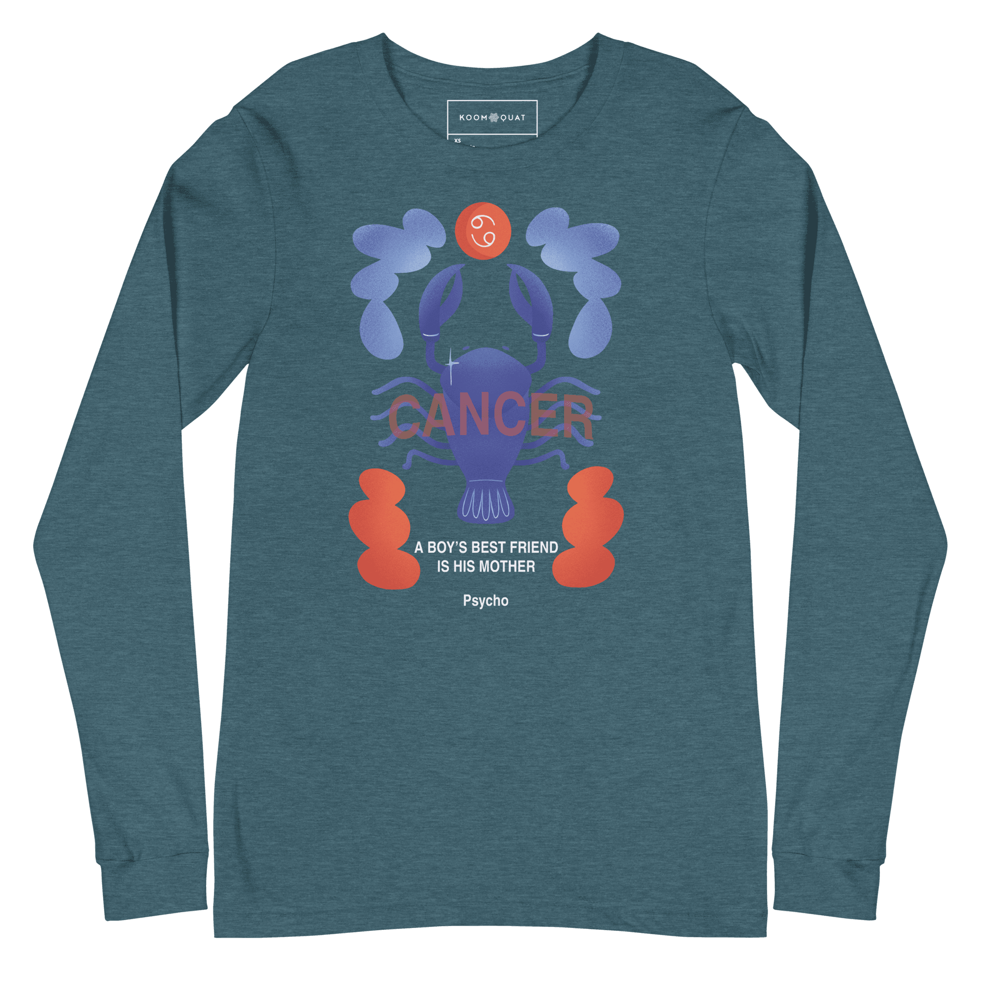 Cancer Unisex Long Sleeve Tee Psycho Edition - 