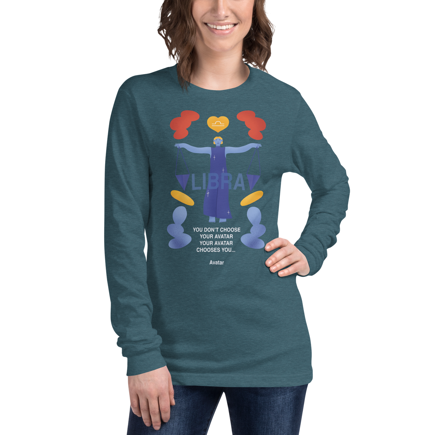 Libra Unisex Long Sleeve Tee - Avatar Edition