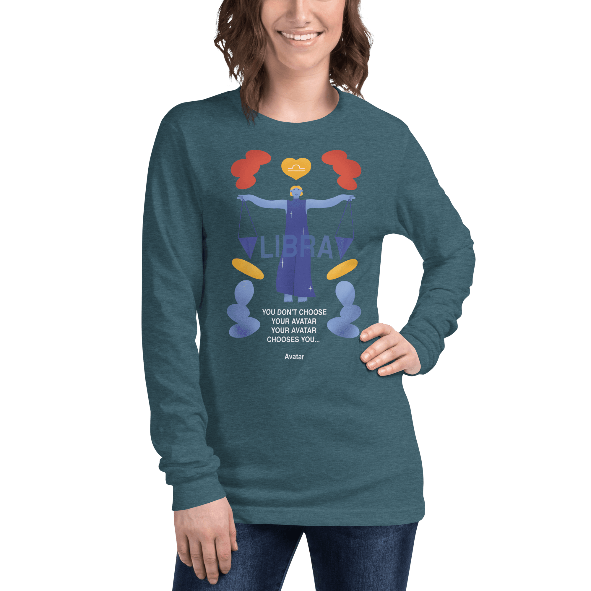 Libra Unisex Long Sleeve Tee - Avatar Edition - 