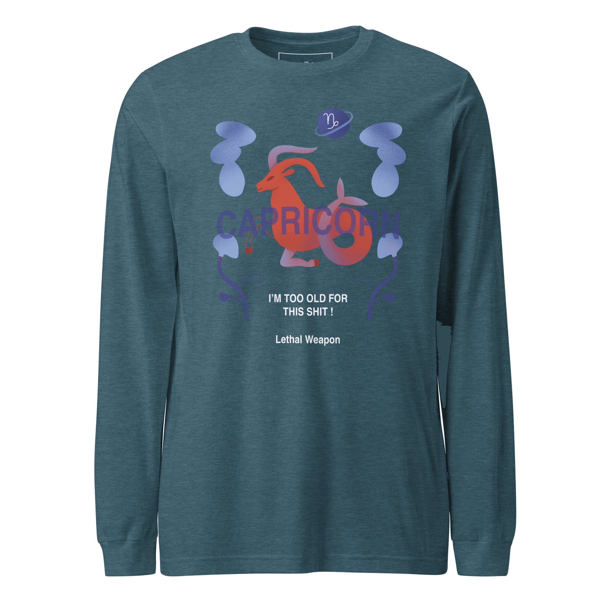 Capricorn Unisex Long Sleeve Tee - Lethal Weapon Edition - 