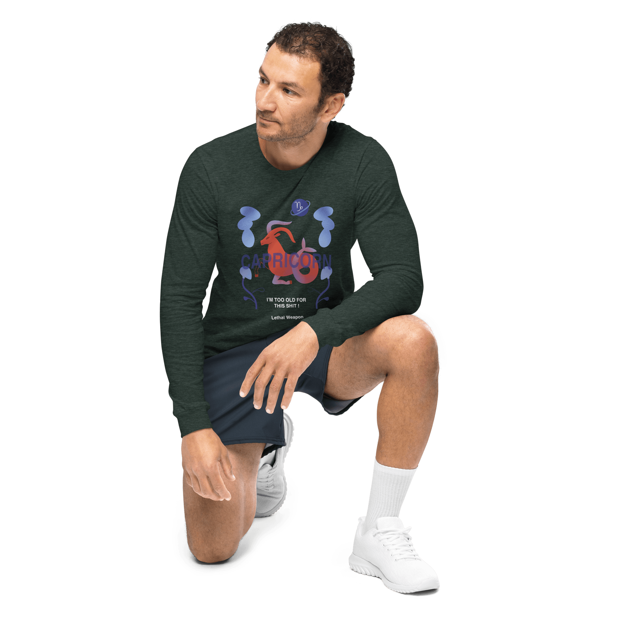 Capricorn Unisex Long Sleeve Tee - Lethal Weapon Edition - 