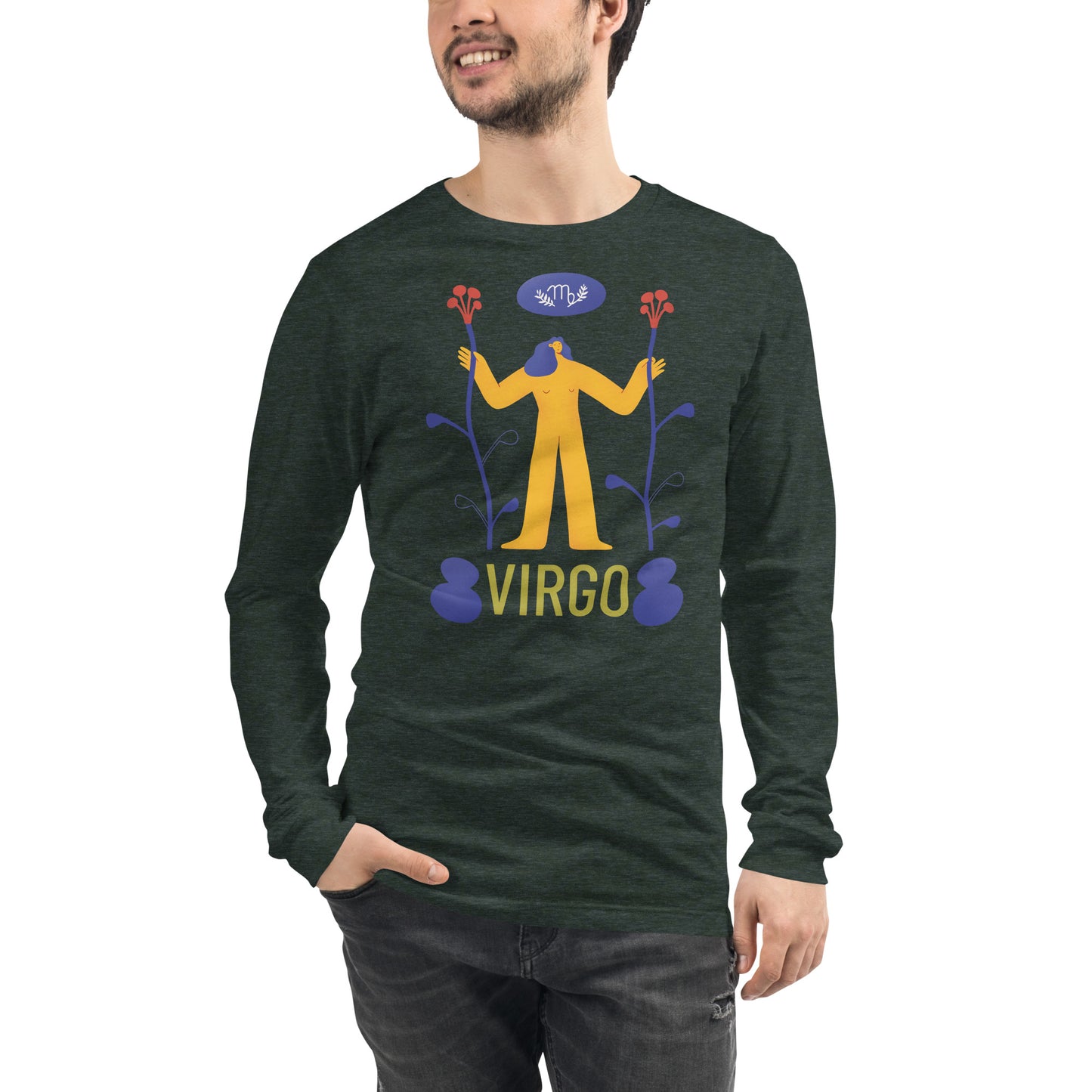 Virgo Unisex Long Sleeve Tee - Raw Edition