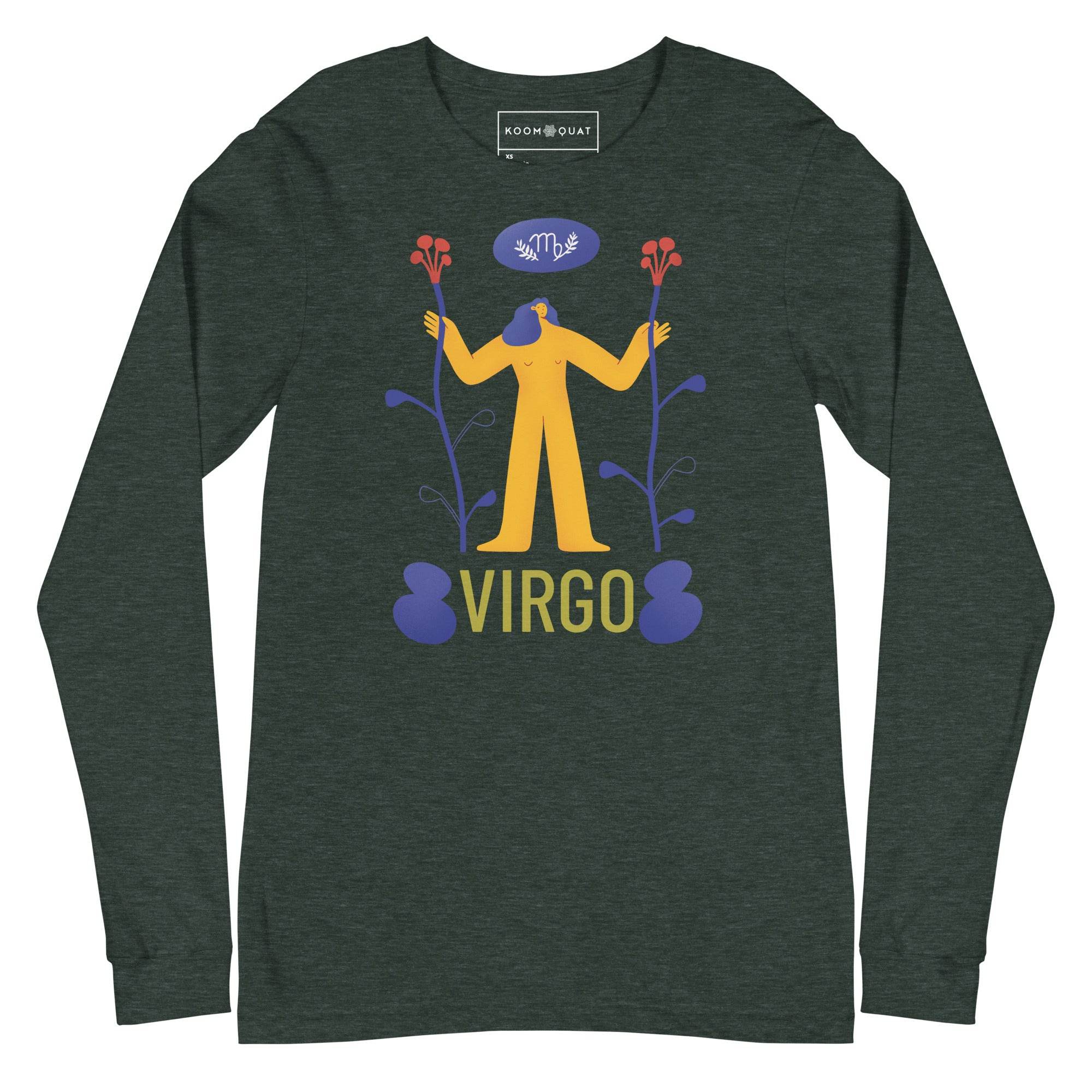 Virgo Unisex Long Sleeve Tee - Raw Edition - 