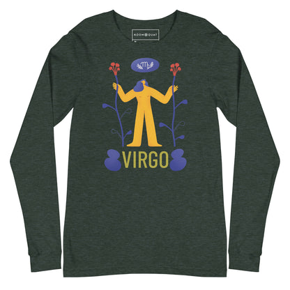 Virgo Unisex Long Sleeve Tee - Raw Edition