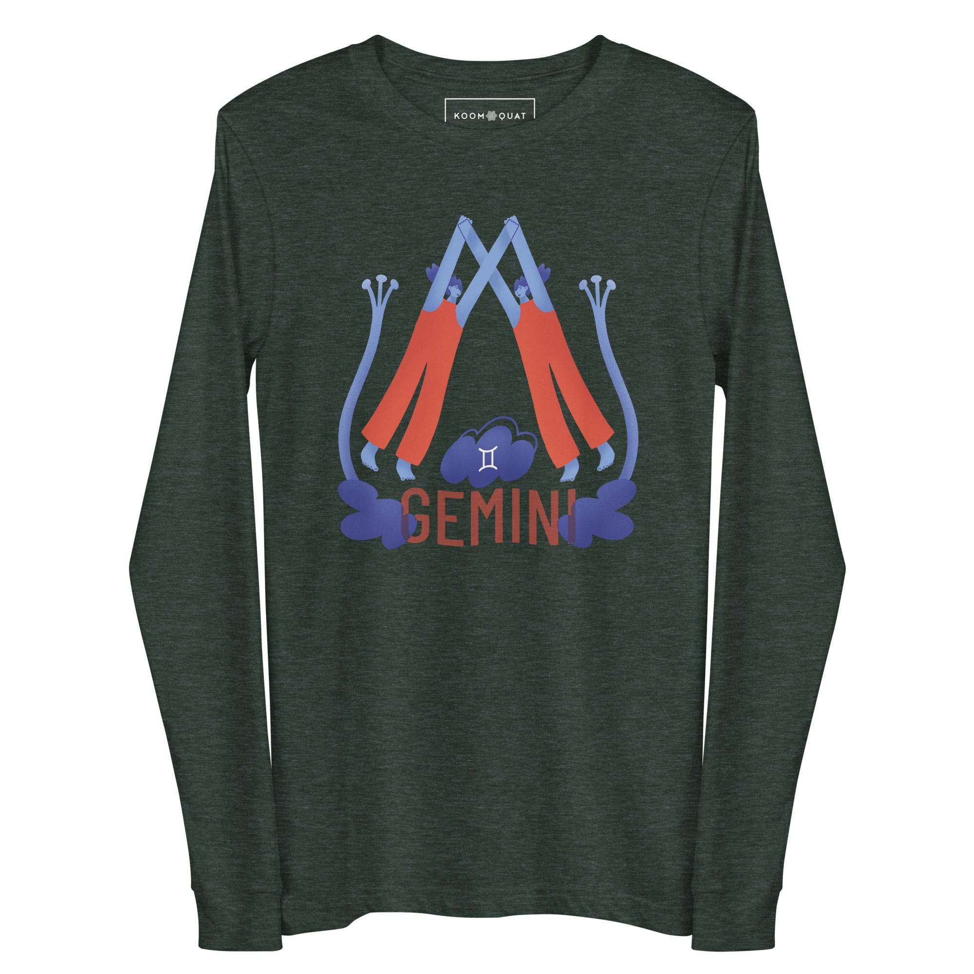Gemini Unisex Long Sleeve Tee - Raw Edition - 