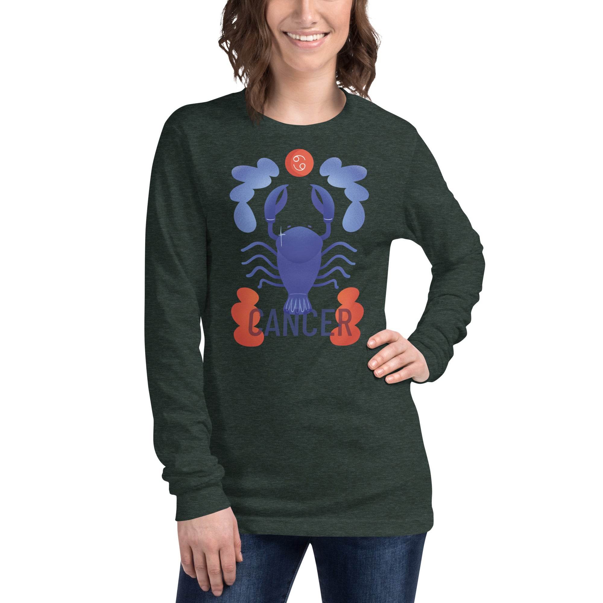 Cancer Unisex Long Sleeve Tee - Raw Edition - 