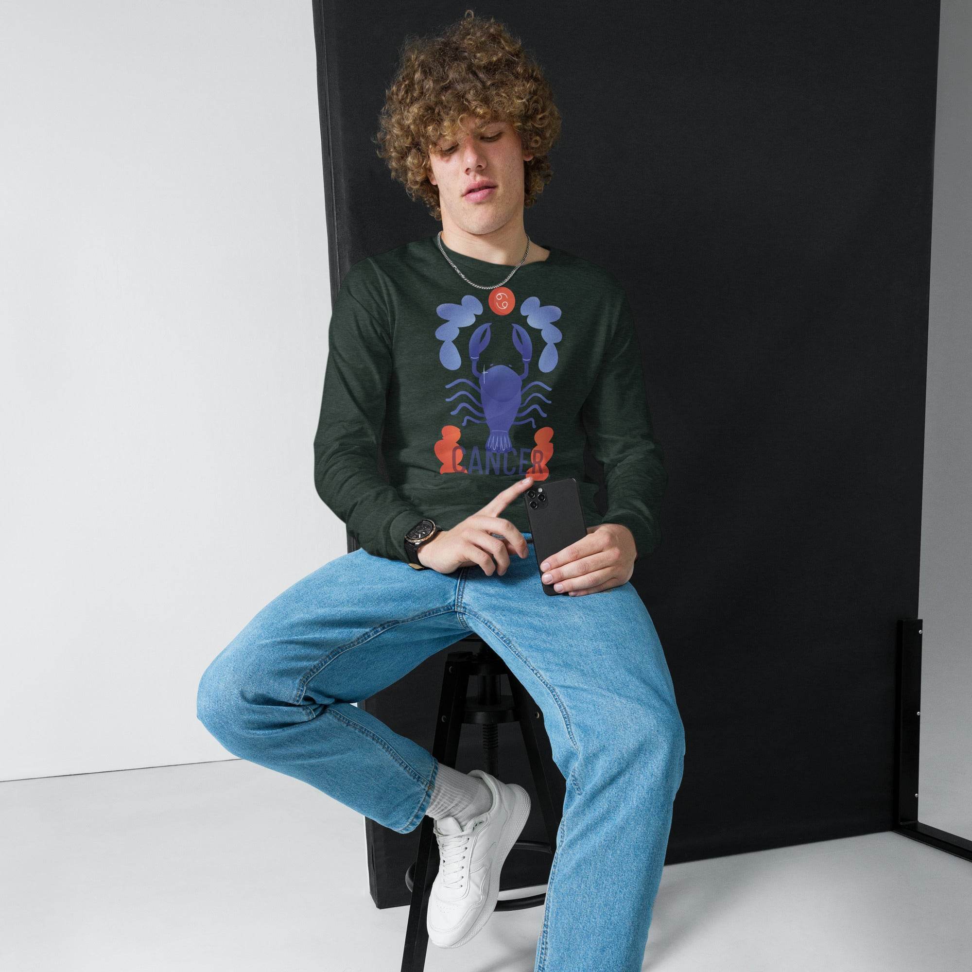 Cancer Unisex Long Sleeve Tee - Raw Edition - 