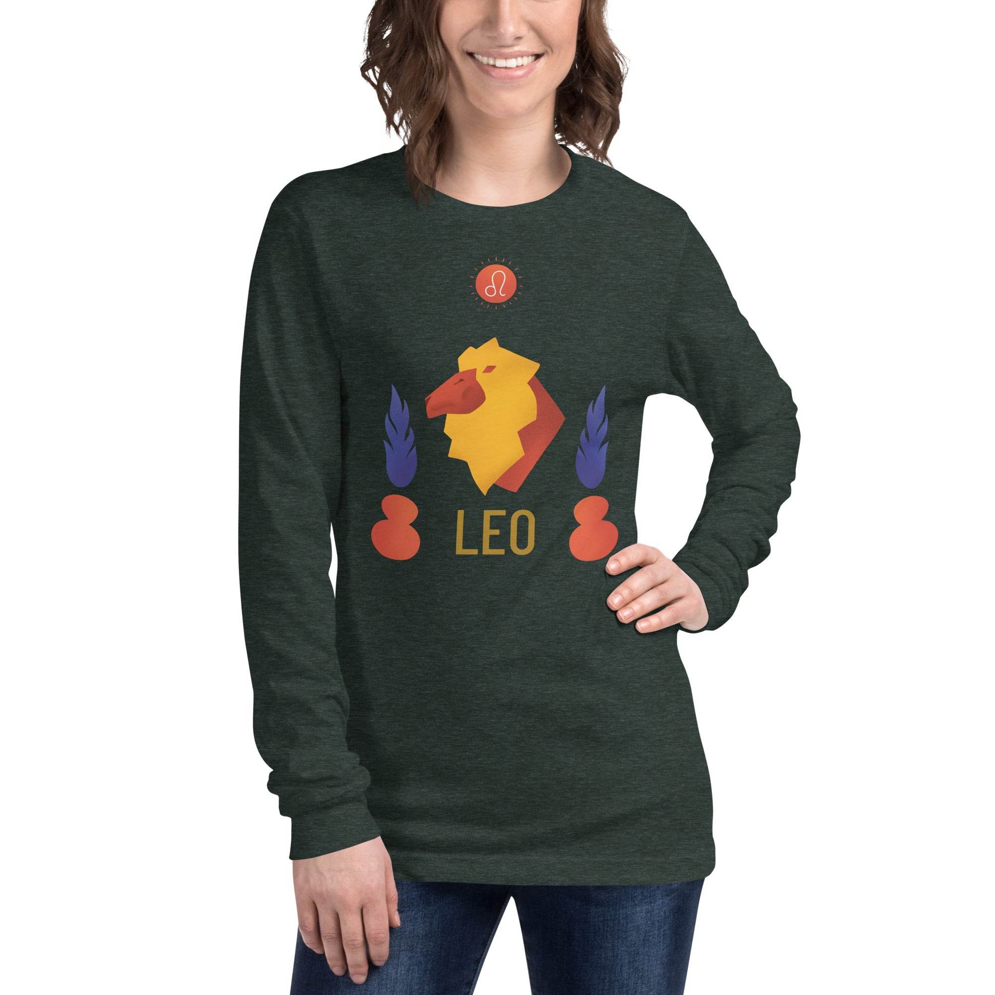 Leo Unisex Long Sleeve Tee - Raw Edition - 