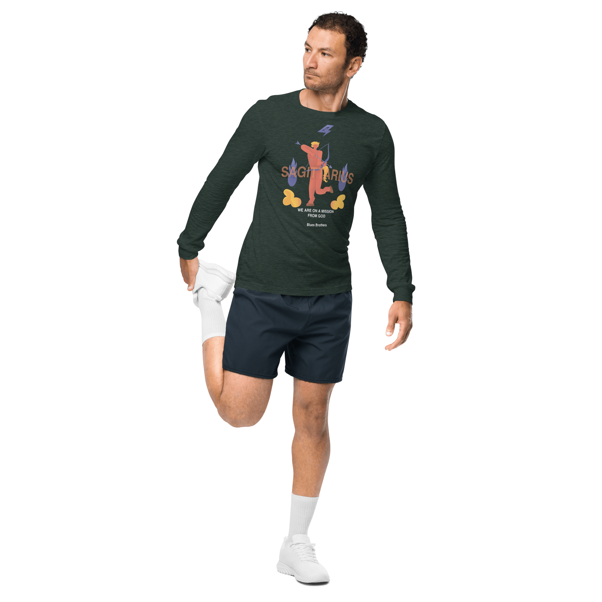Sagittarius Unisex Long Sleeve Tee - The Blues Brothers Edition - 