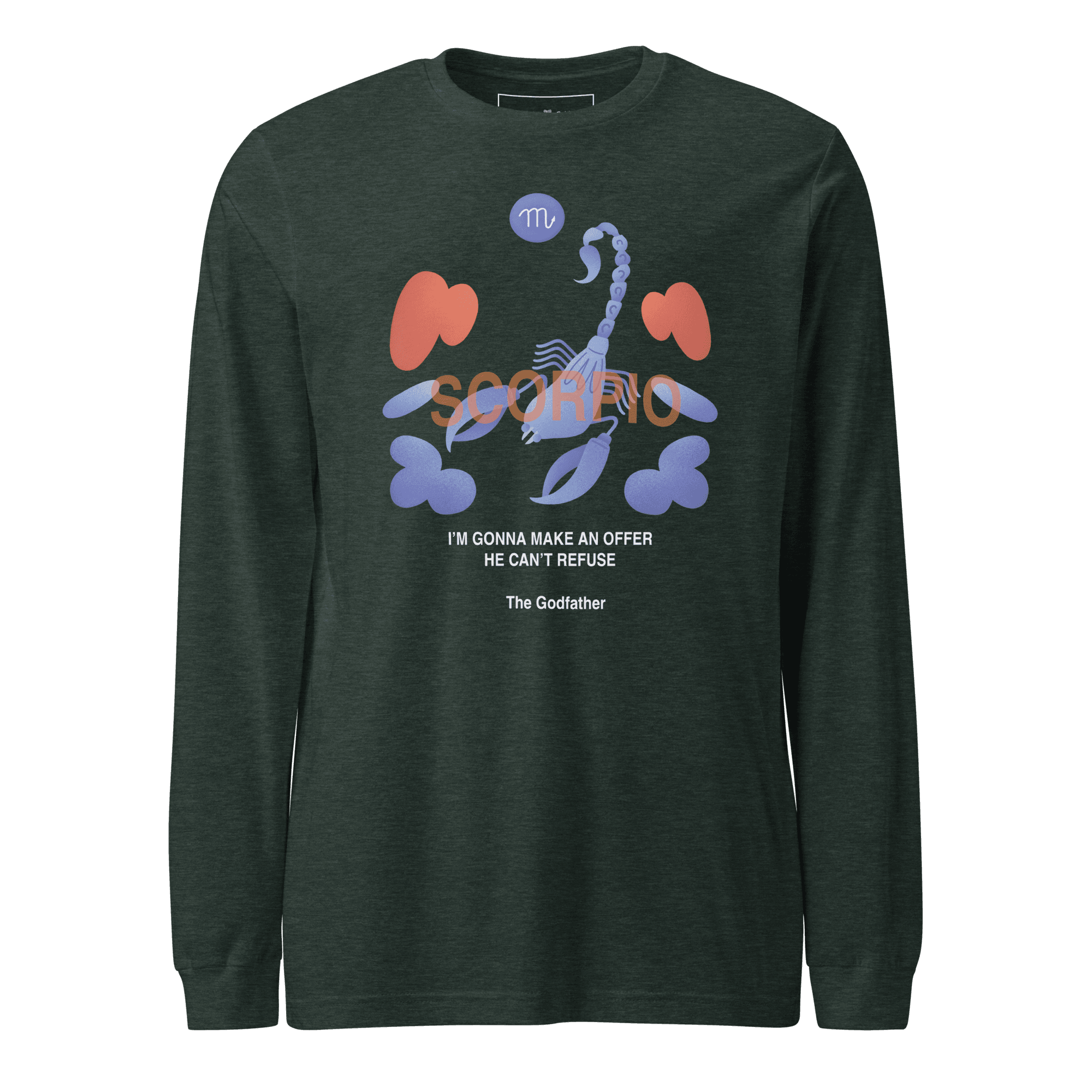 Scorpio Unisex Long Sleeve Tee - Godfather B Edition - 