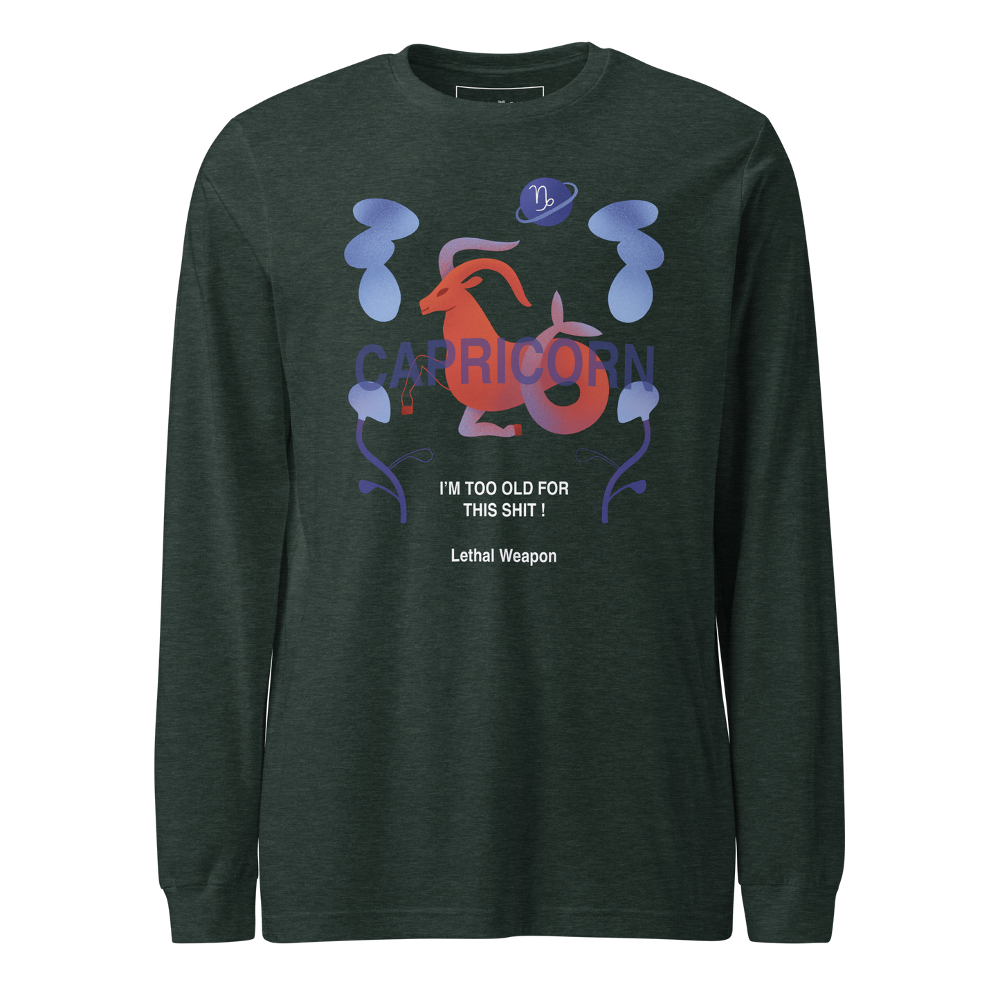 Capricorn Unisex Long Sleeve Tee - Lethal Weapon Edition