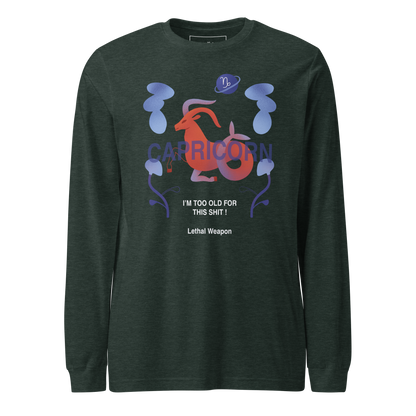 Capricorn Unisex Long Sleeve Tee - Lethal Weapon Edition