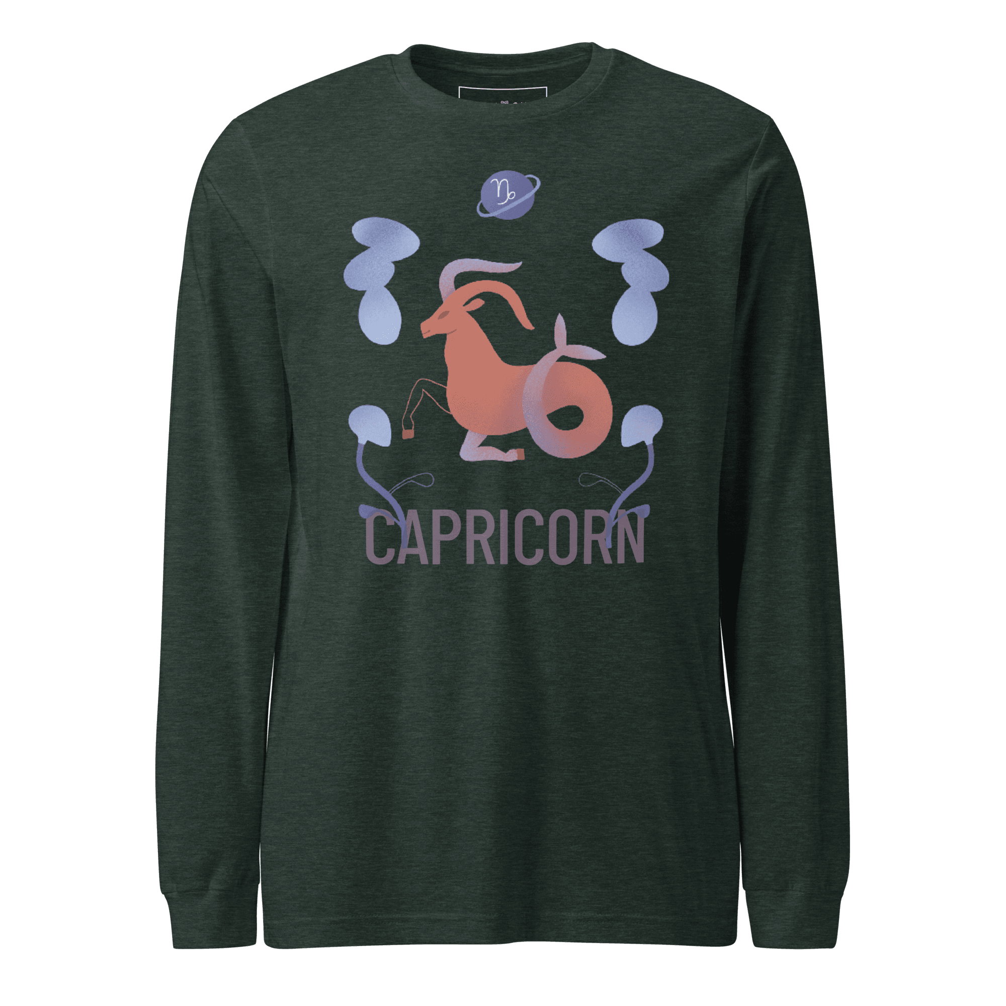 Capricorn Unisex Long Sleeve Tee - Raw Edition - 
