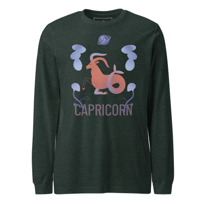 Capricorn Unisex Long Sleeve Tee - Raw Edition