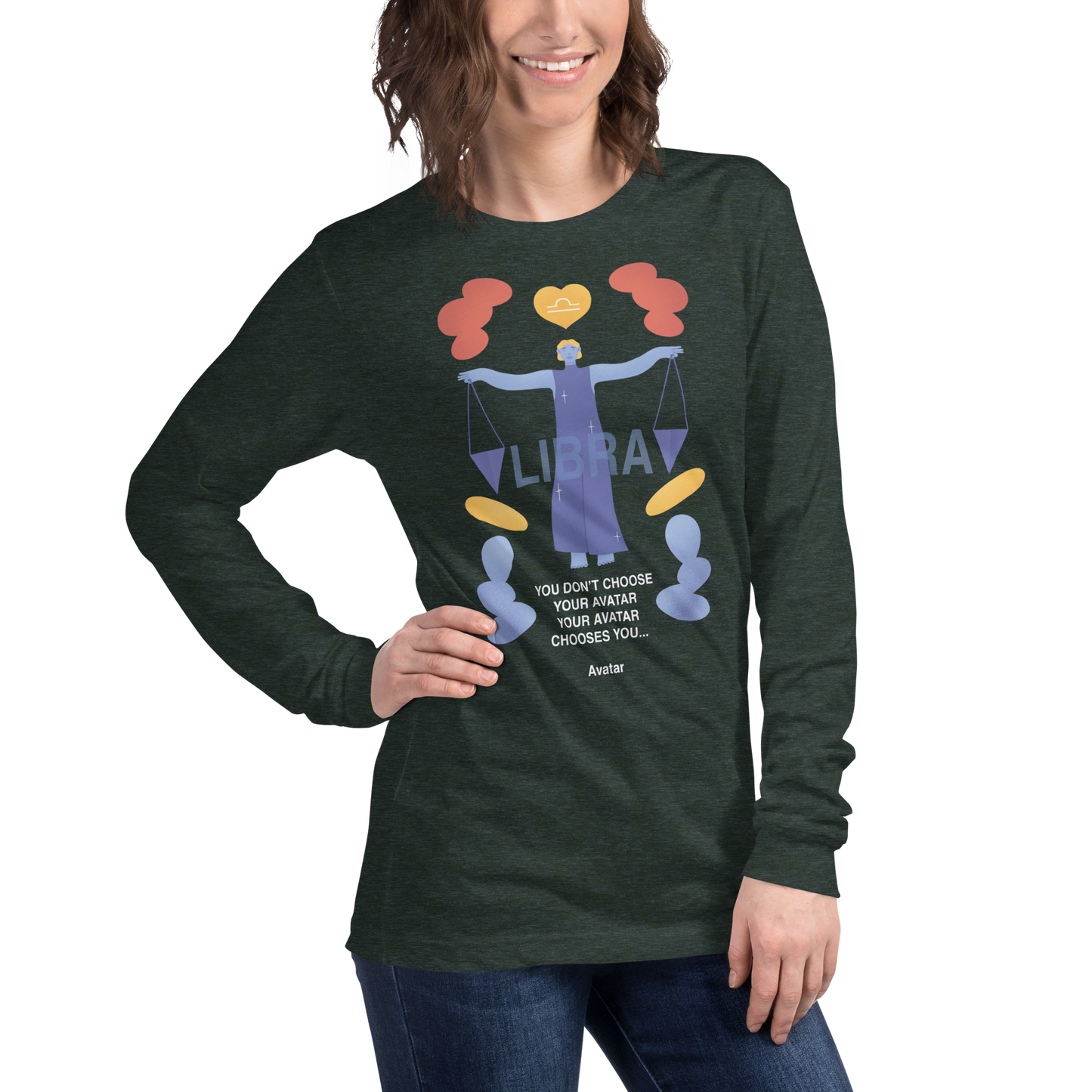 Libra Unisex Long Sleeve Tee - Avatar Edition