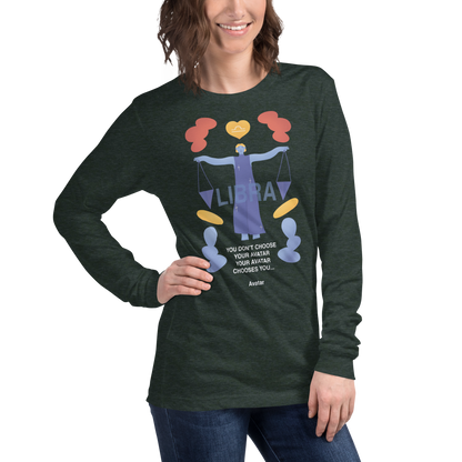 Libra Unisex Long Sleeve Tee - Avatar Edition