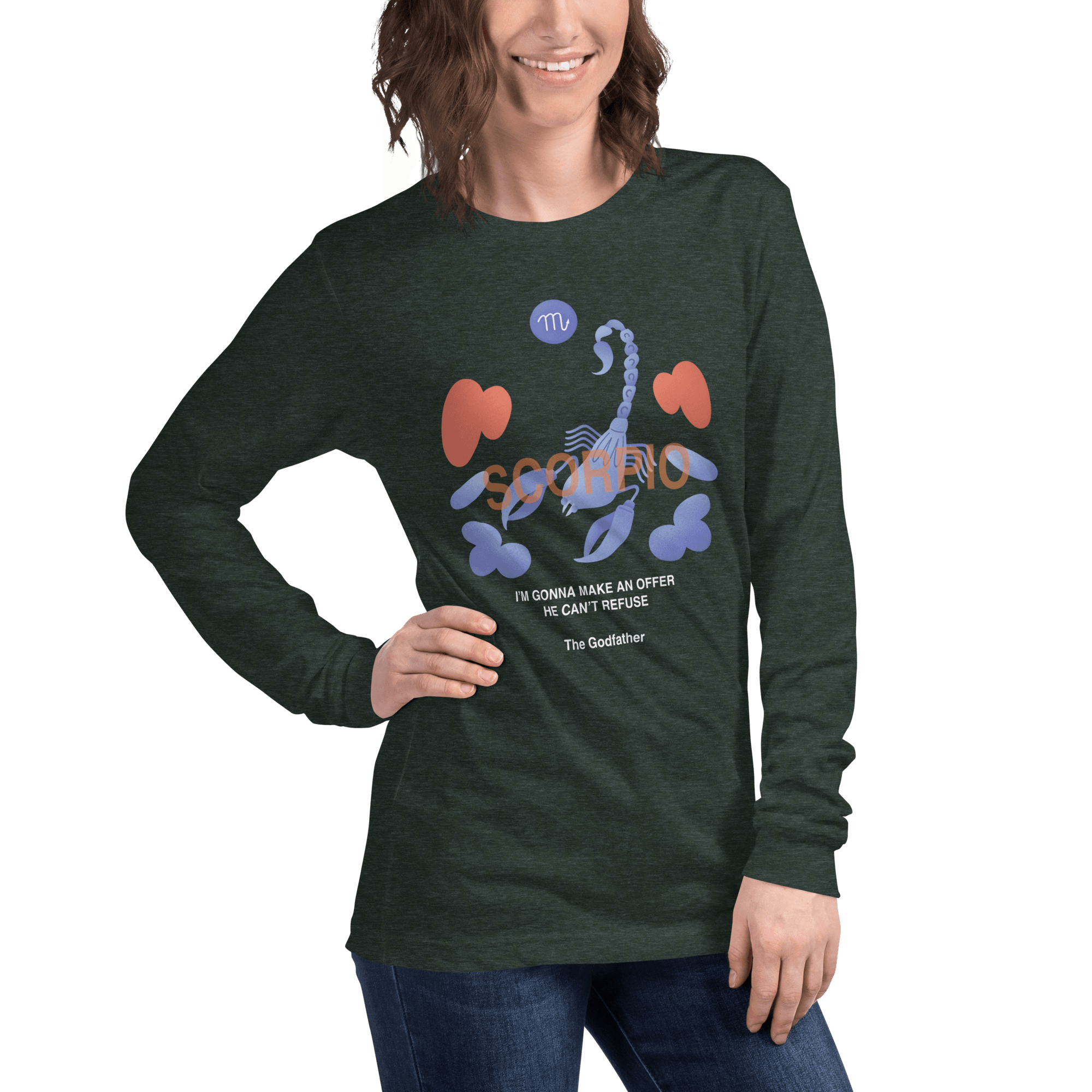 Scorpio Unisex Long Sleeve Tee - Godfather B Edition - 
