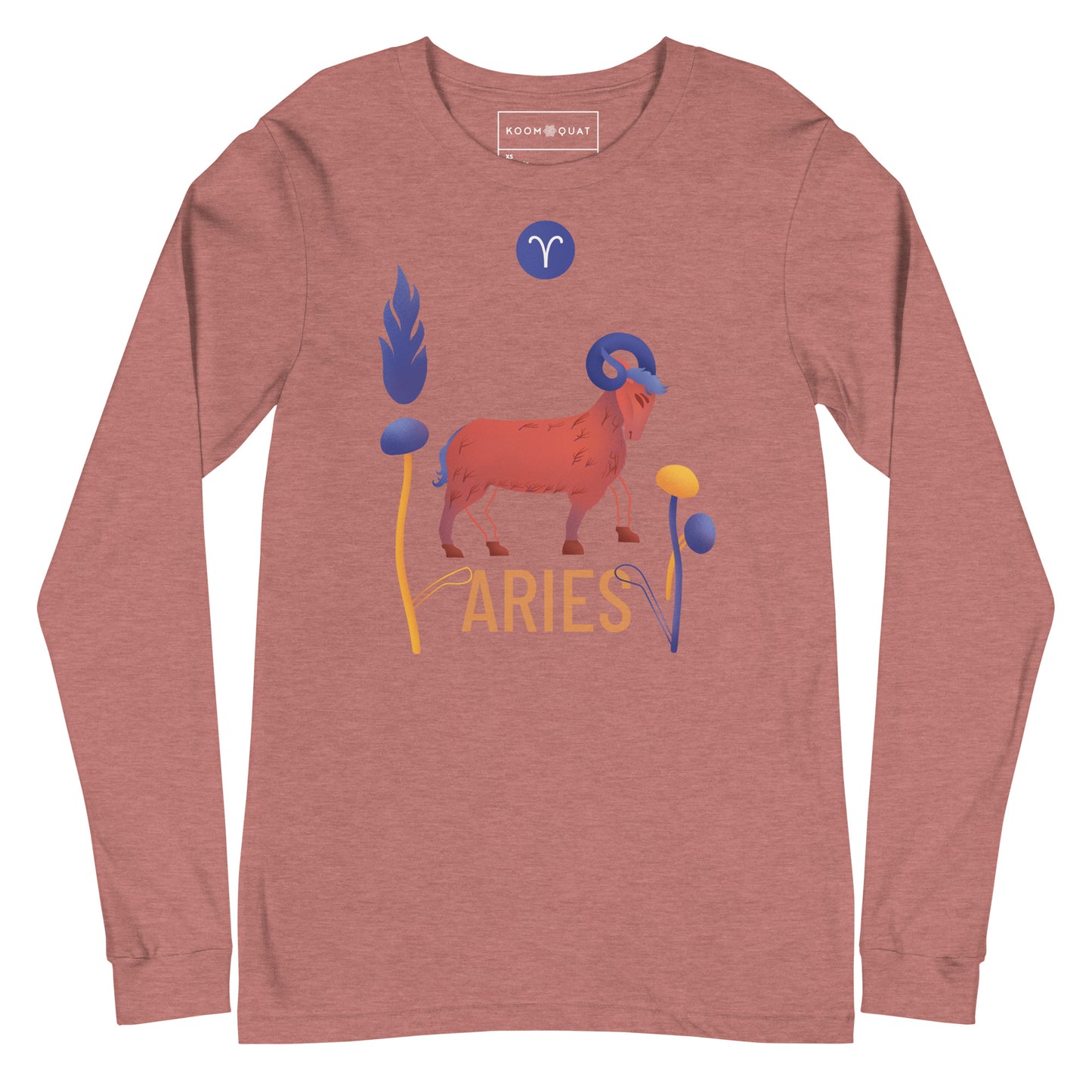 Aries Unisex Long Sleeve Tee Raw