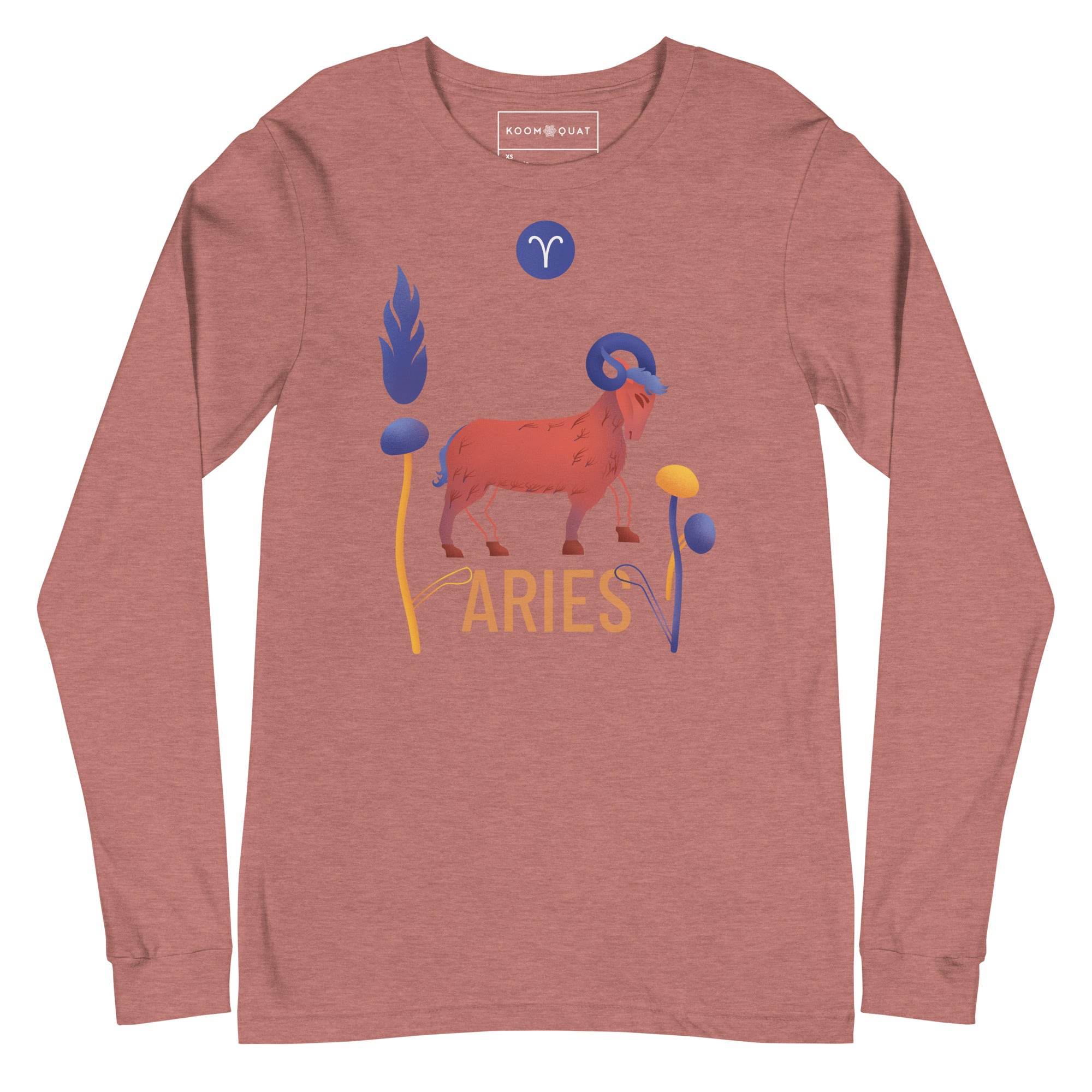Aries Unisex Long Sleeve Tee Raw - 