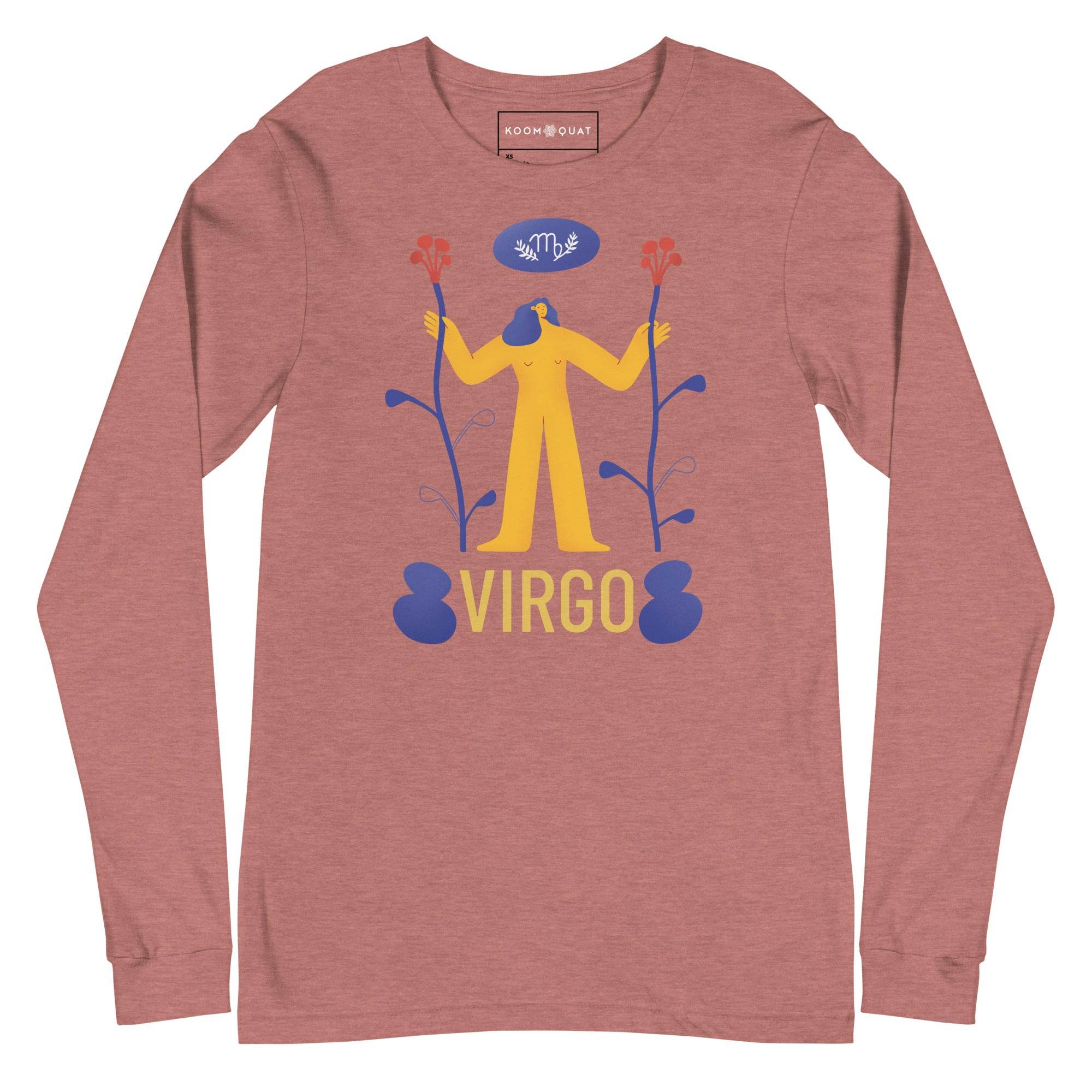 Virgo Unisex Long Sleeve Tee - Raw Edition - 