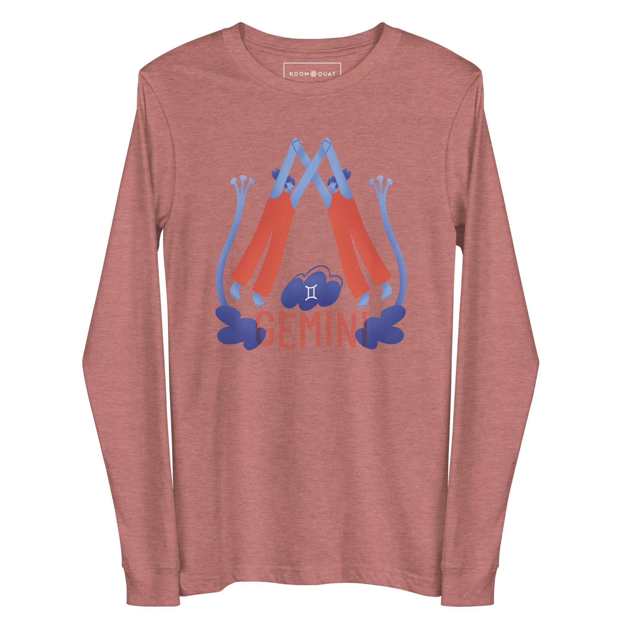 Gemini Unisex Long Sleeve Tee - Raw Edition - 