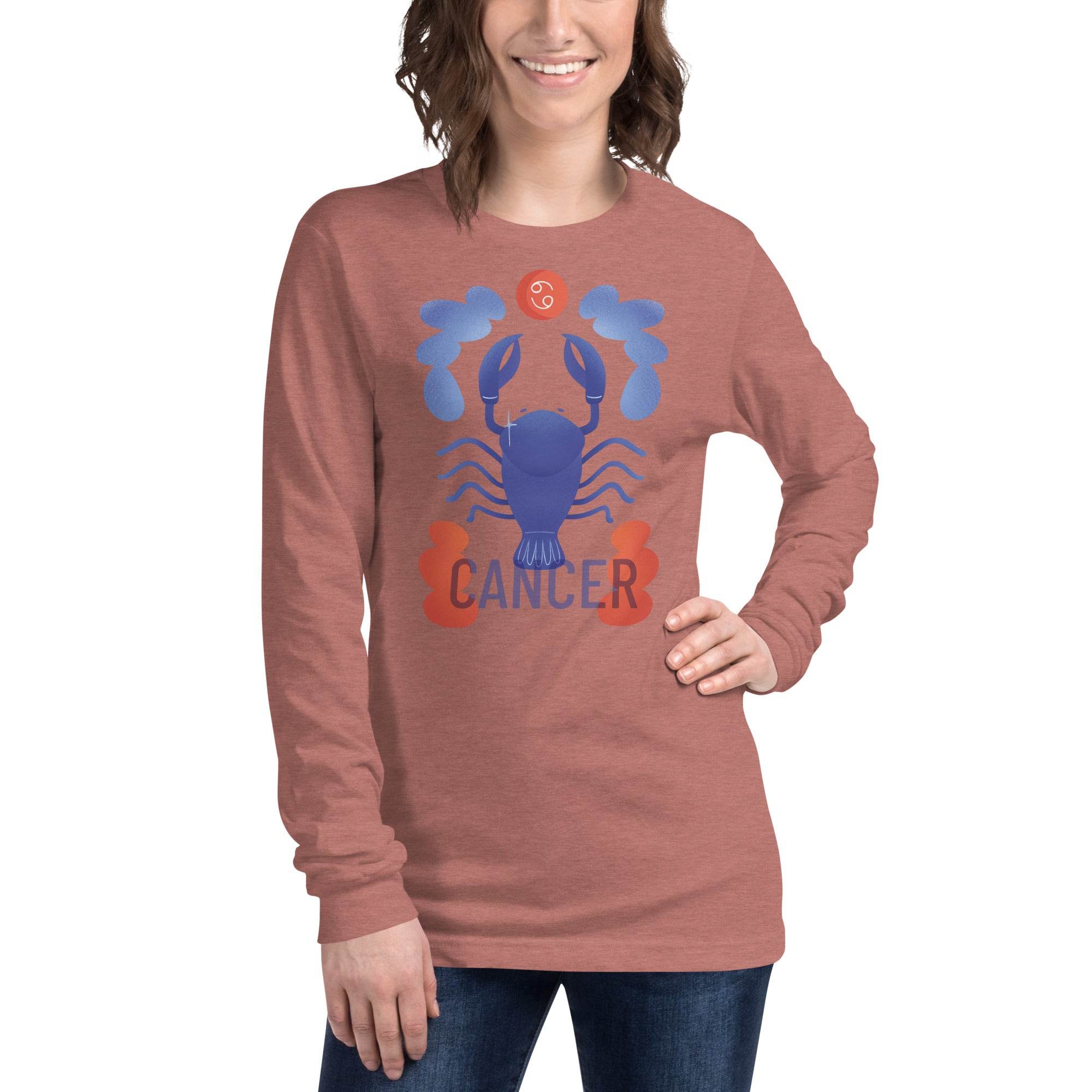 Cancer Unisex Long Sleeve Tee - Raw Edition - 