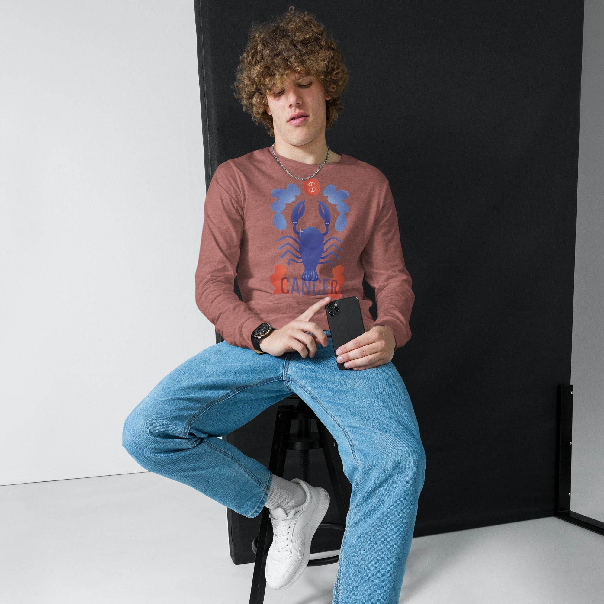 Cancer Unisex Long Sleeve Tee - Raw Edition - 