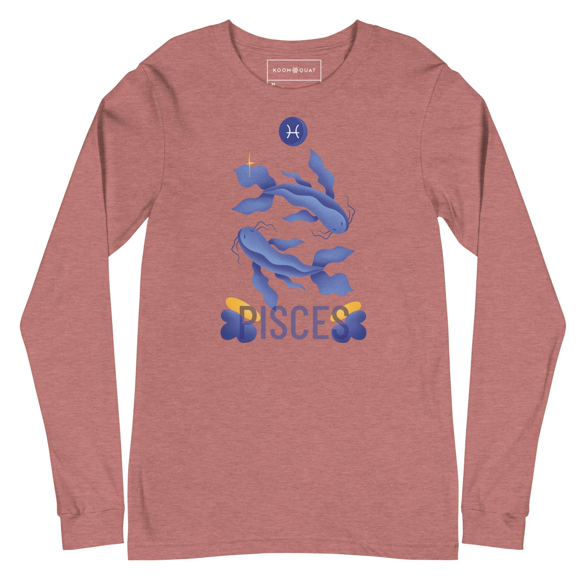 Pisces Unisex Long Sleeve Tee - Raw Edition - 
