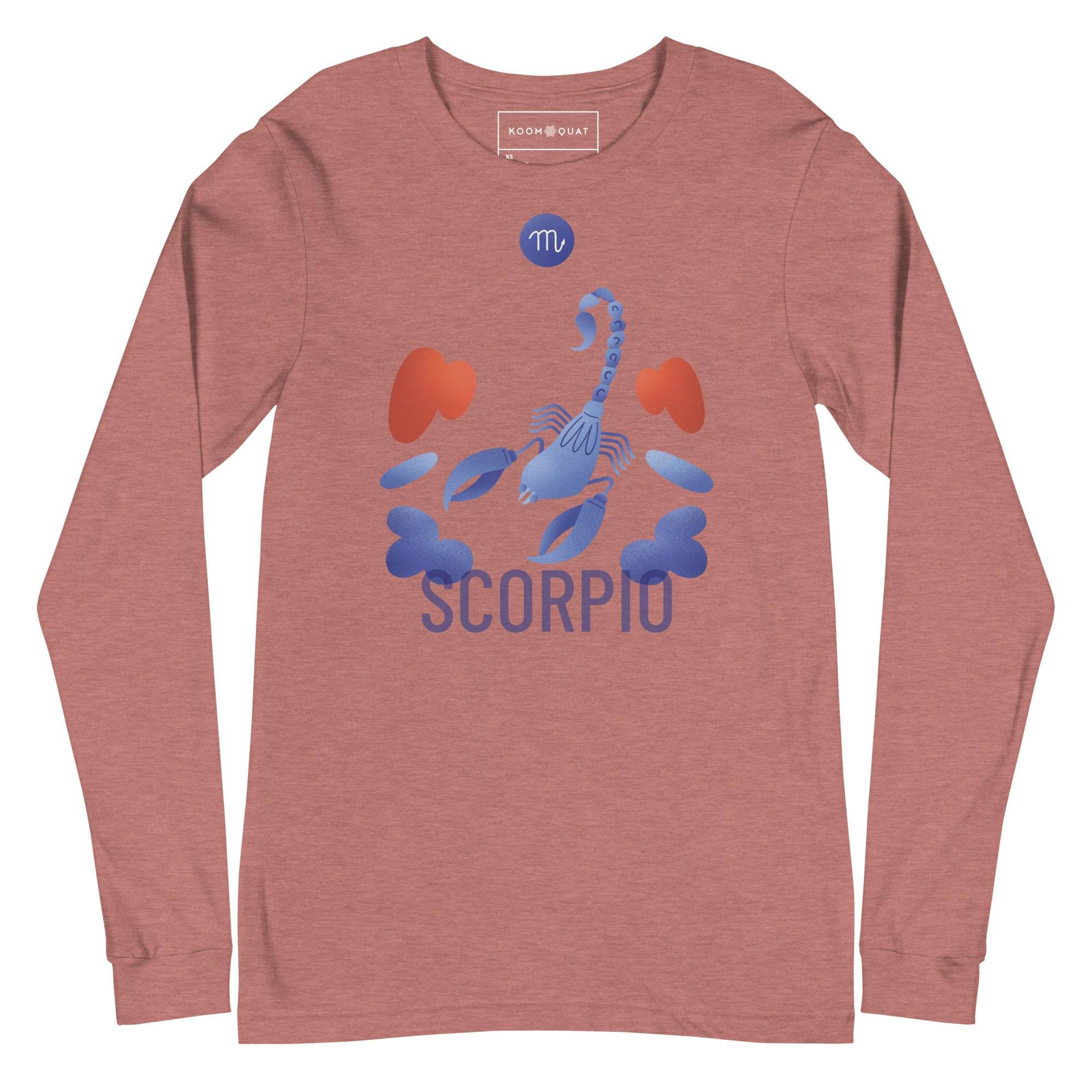 Scorpio Unisex Long Sleeve Tee - Raw Edition - 