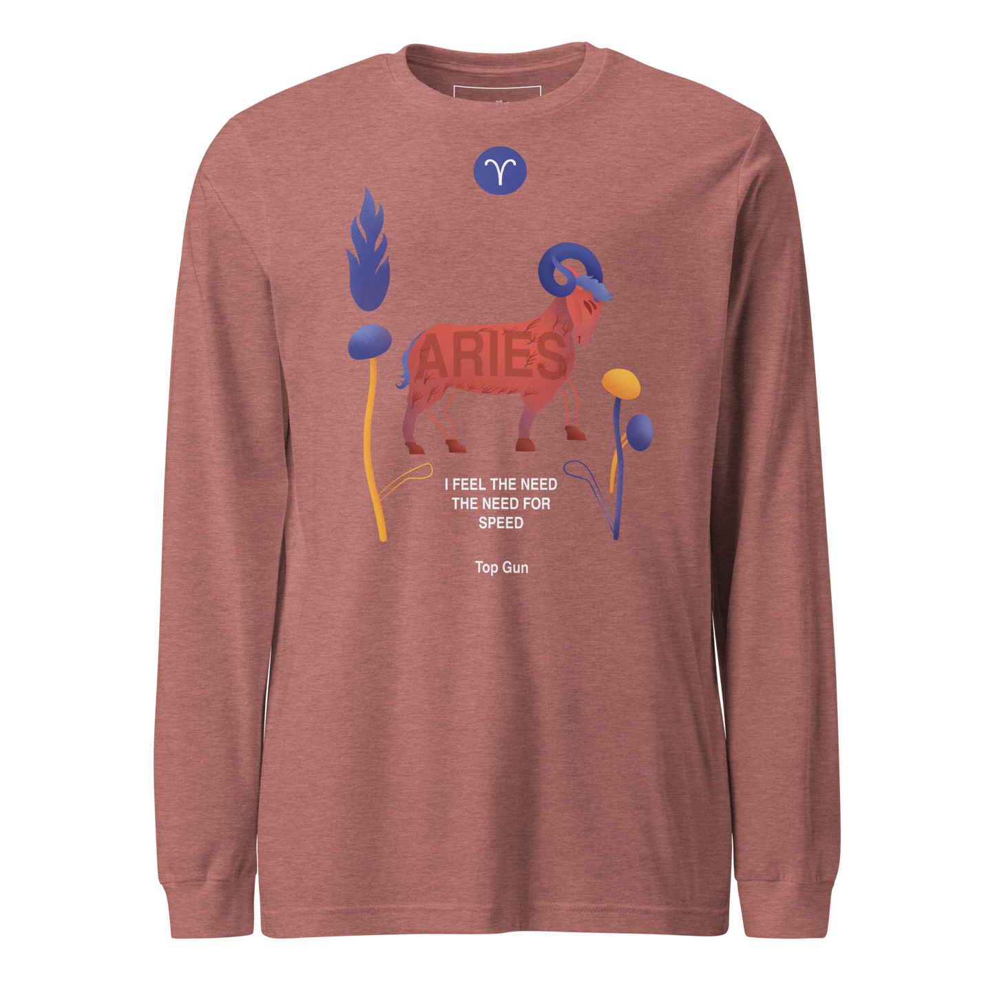 Aries Unisex Long Sleeve Tee Top Gun - Edition