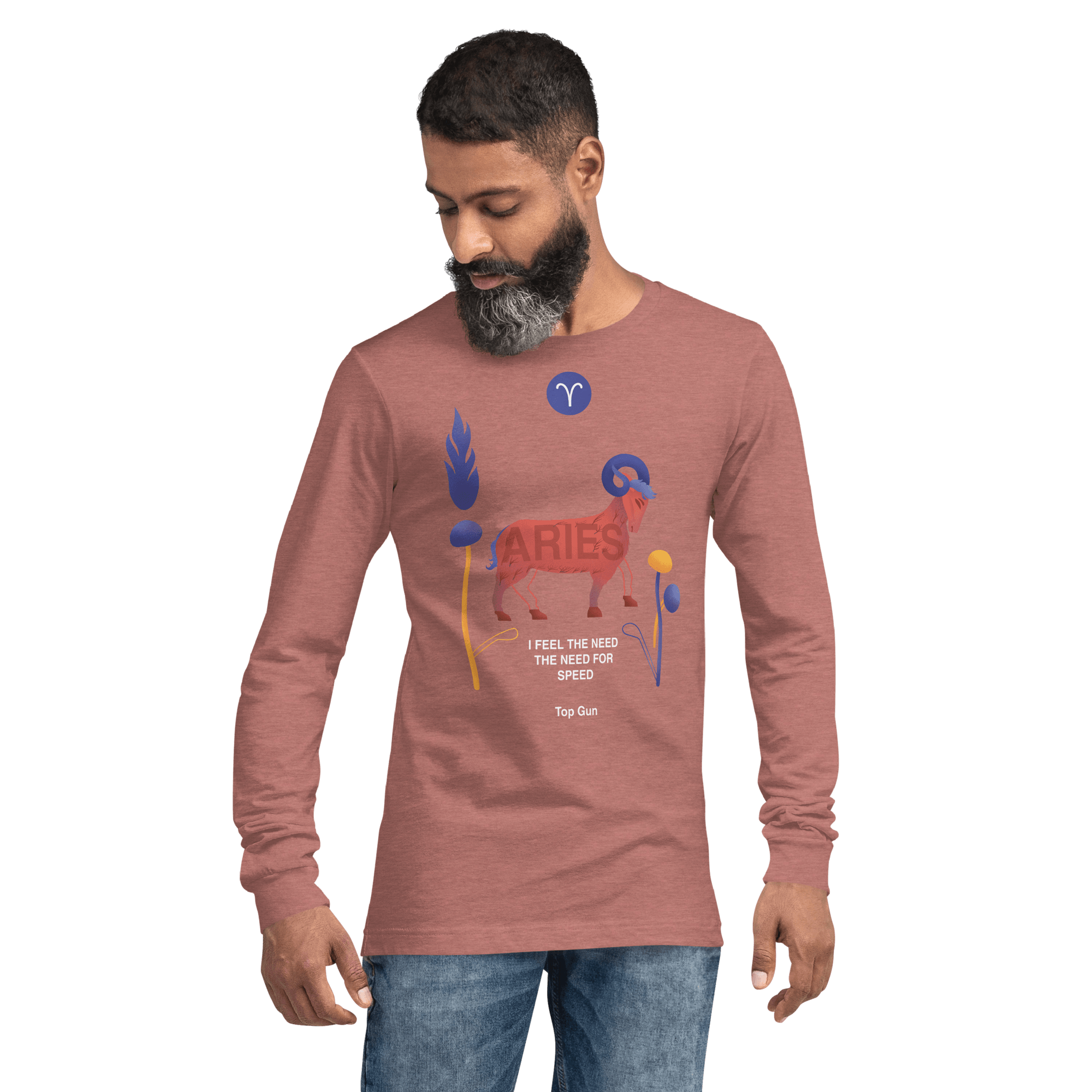 Aries Unisex Long Sleeve Tee Top Gun - Edition - 