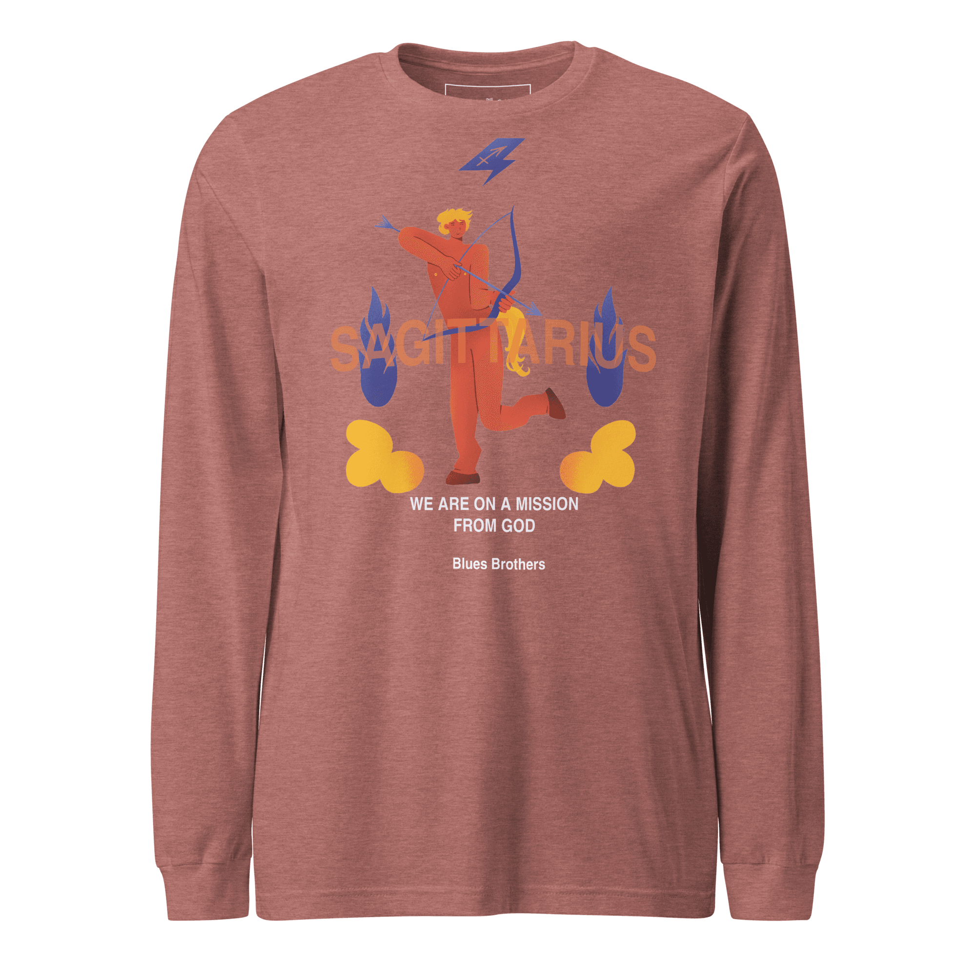 Sagittarius Unisex Long Sleeve Tee - The Blues Brothers Edition - 