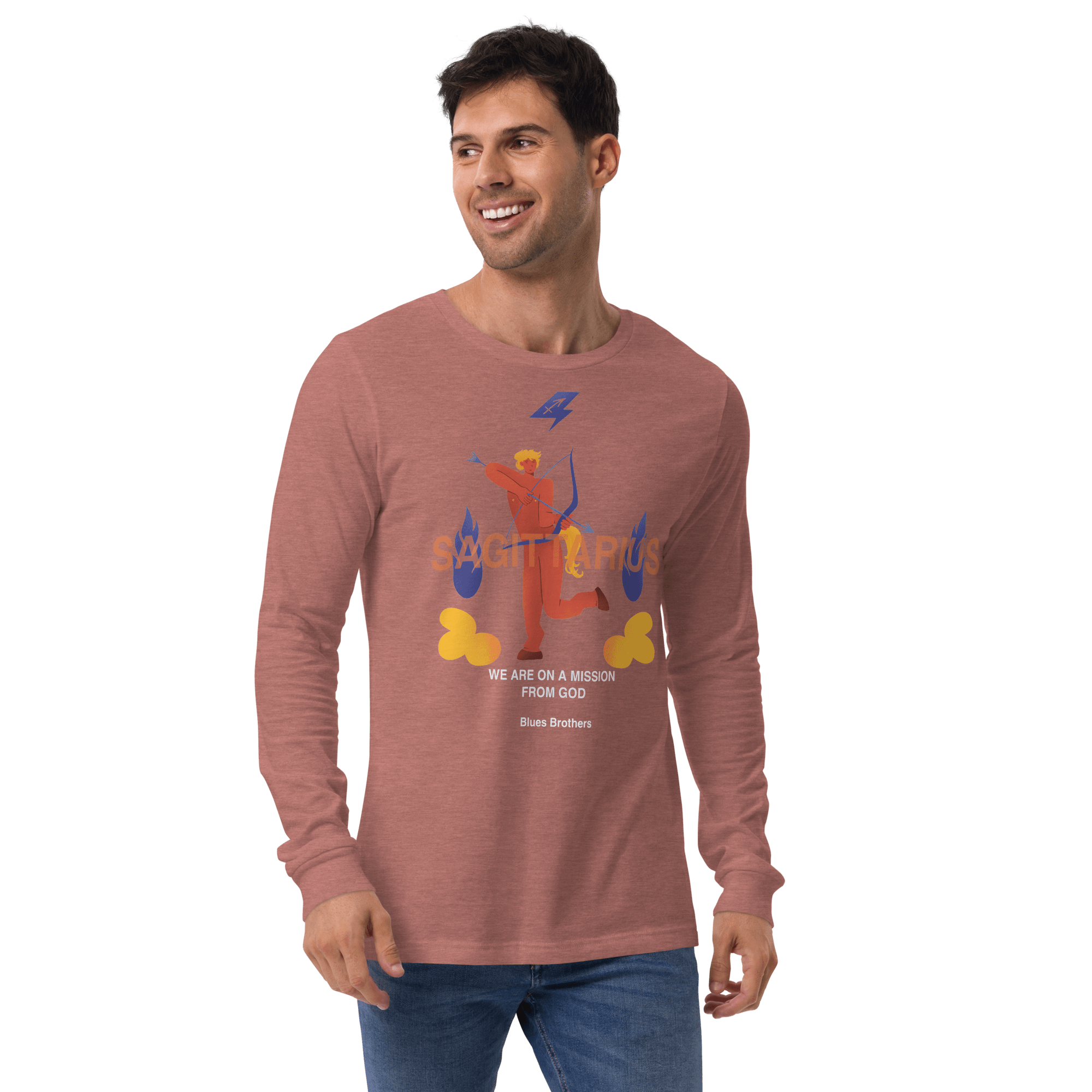 Sagittarius Unisex Long Sleeve Tee - The Blues Brothers Edition - 