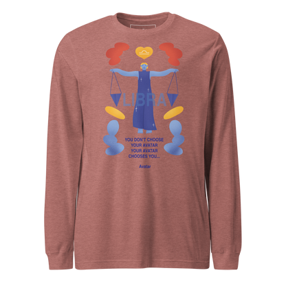 Libra Unisex Long Sleeve Tee - Avatar Edition