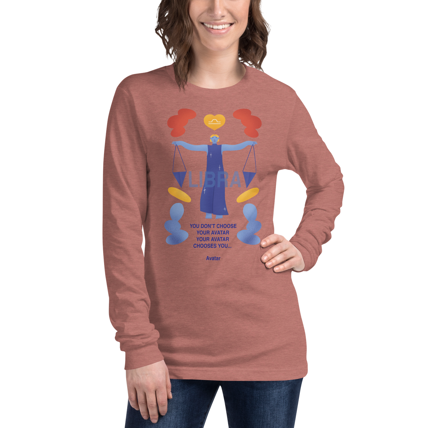 Libra Unisex Long Sleeve Tee - Avatar Edition