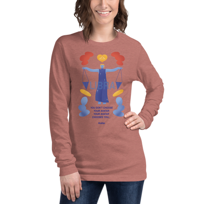 Libra Unisex Long Sleeve Tee - Avatar Edition