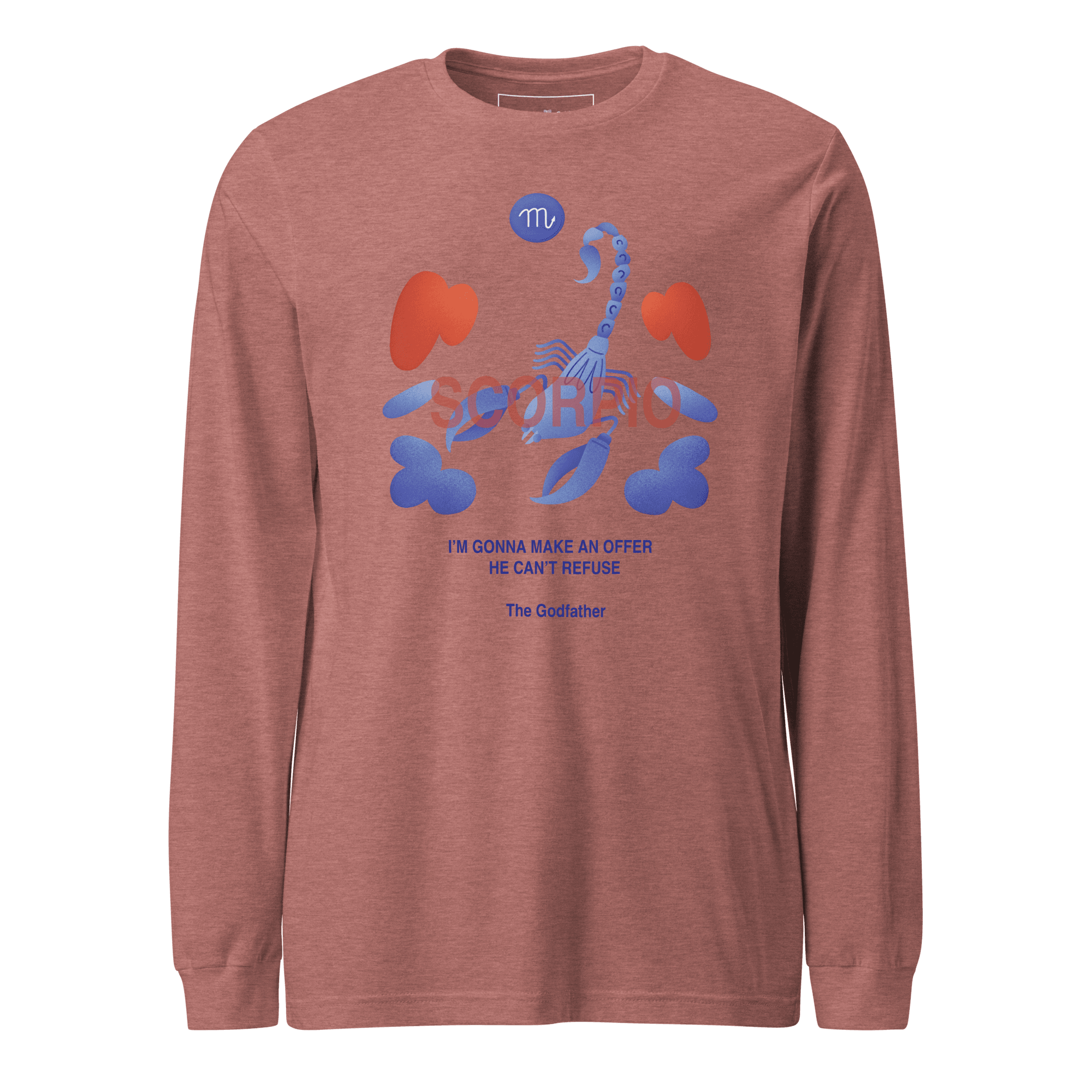 Scorpio Unisex Long Sleeve Tee - Godfather B Edition - 
