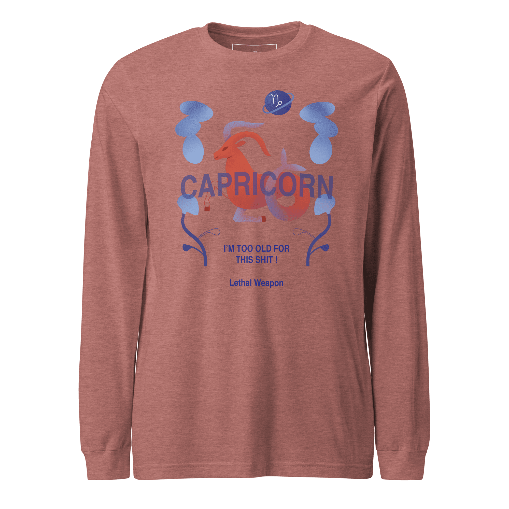 Capricorn Unisex Long Sleeve Tee - Lethal Weapon Edition - 