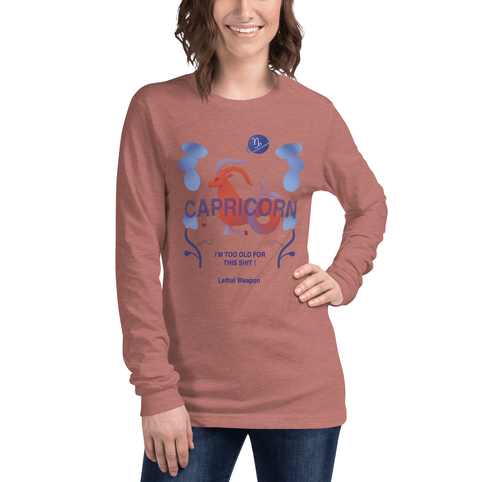 Capricorn Unisex Long Sleeve Tee - Lethal Weapon Edition - 