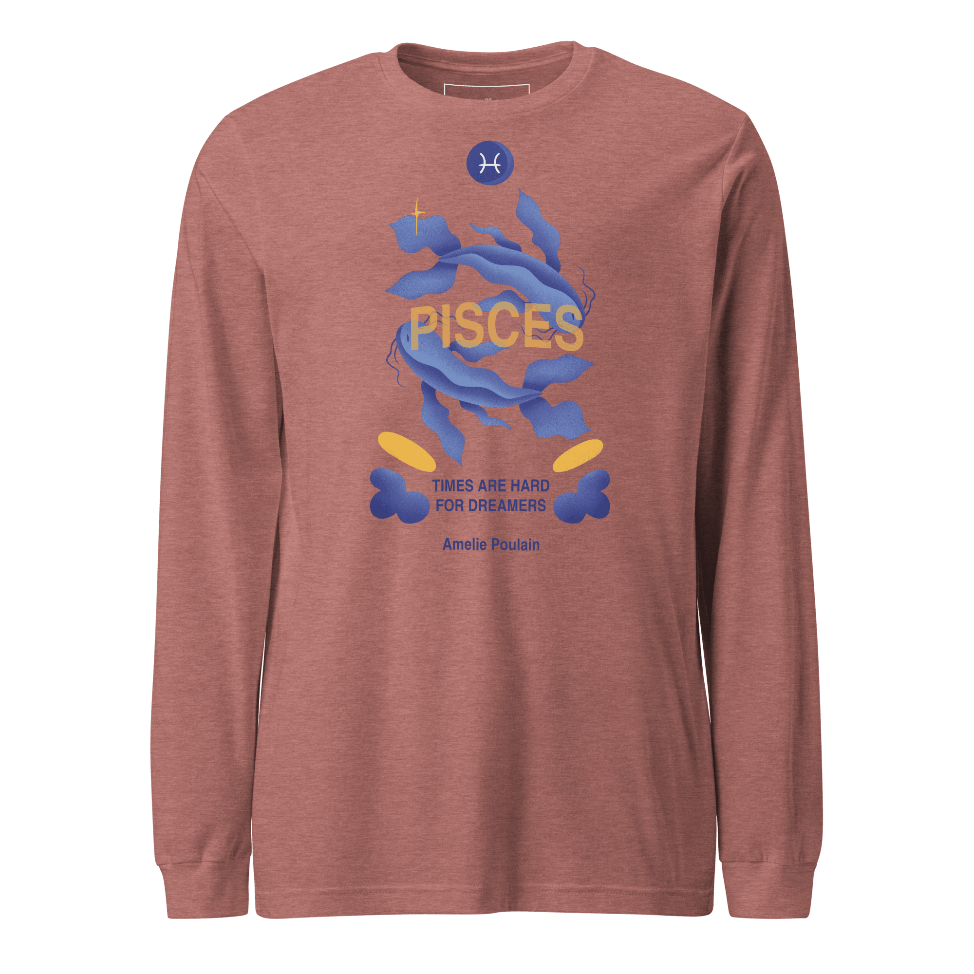 Pisces Unisex Long Sleeve Tee - Amelie Poulain Edition - 