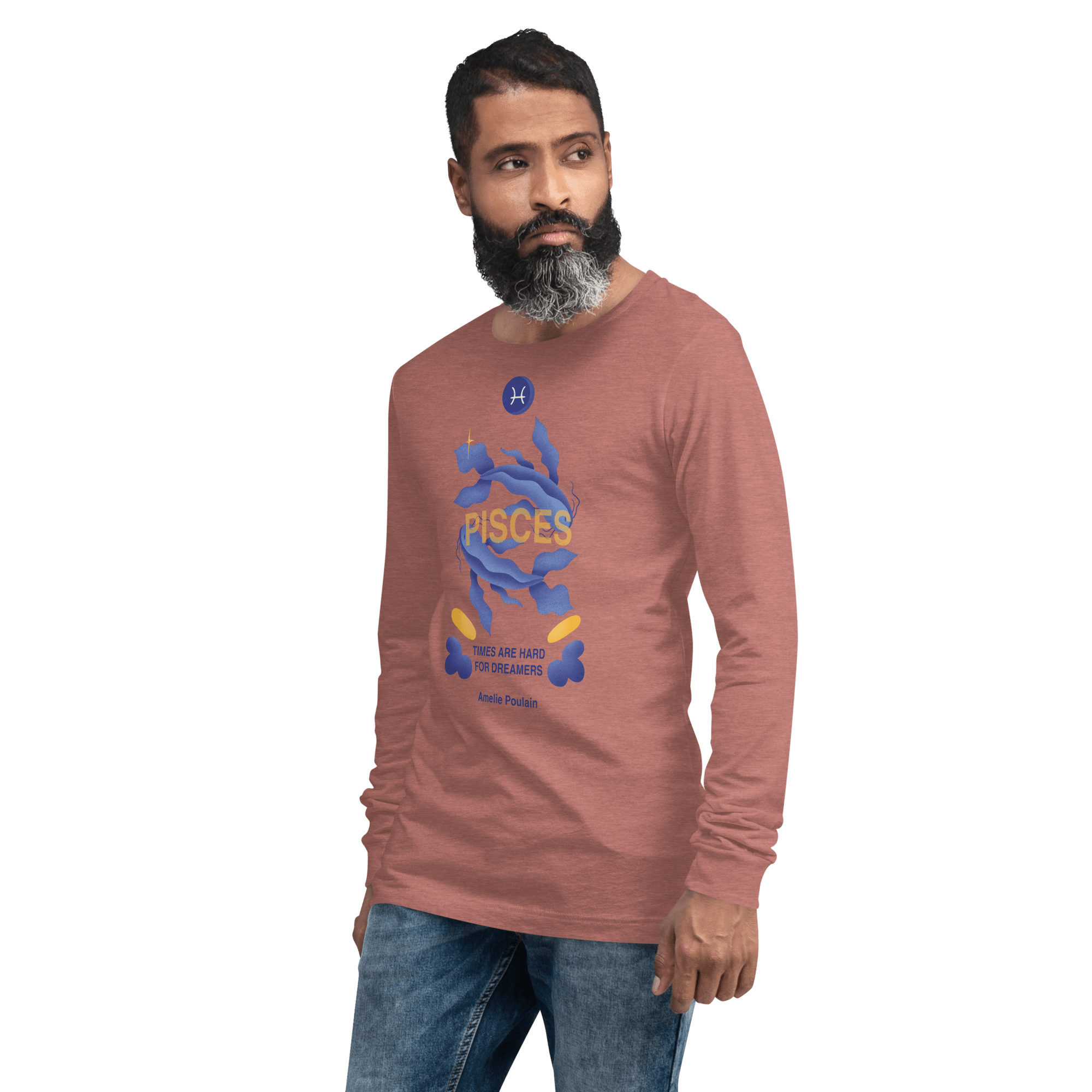 Pisces Unisex Long Sleeve Tee - Amelie Poulain Edition - 