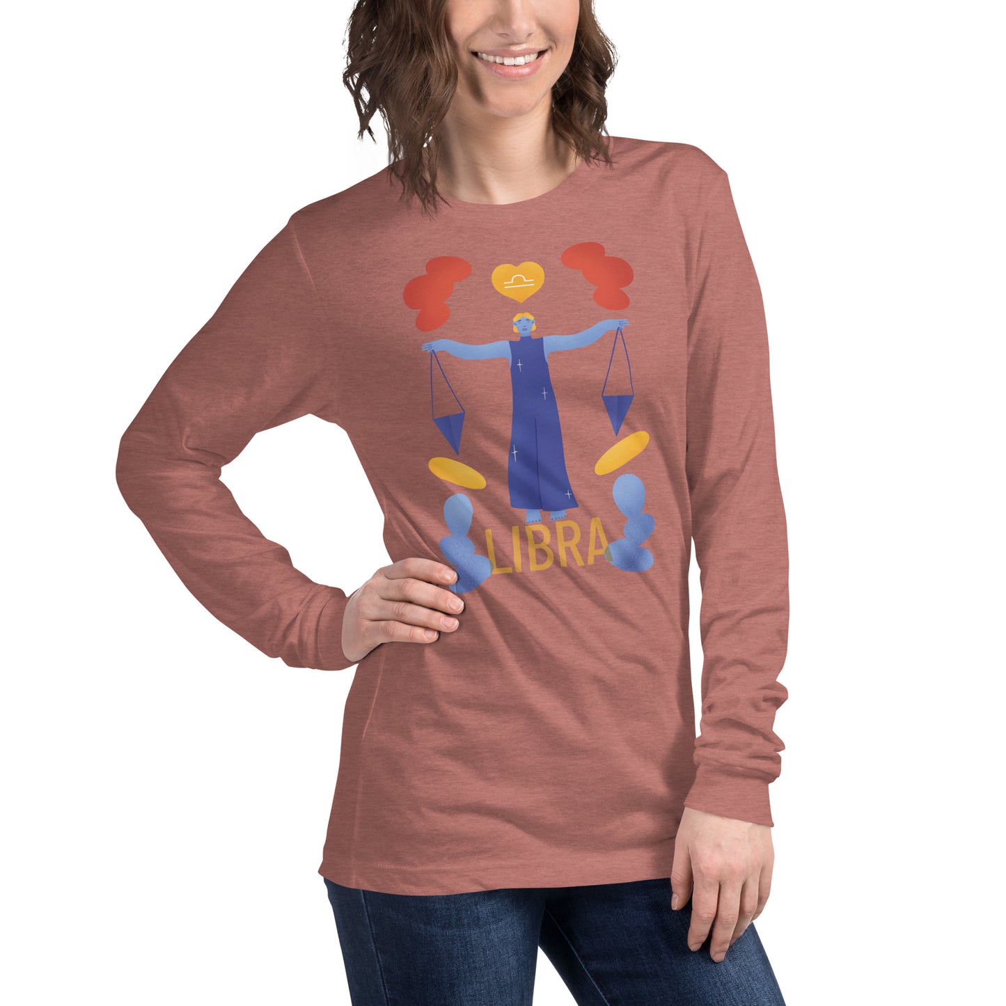 Libra Unisex Long Sleeve Tee - Raw Edition