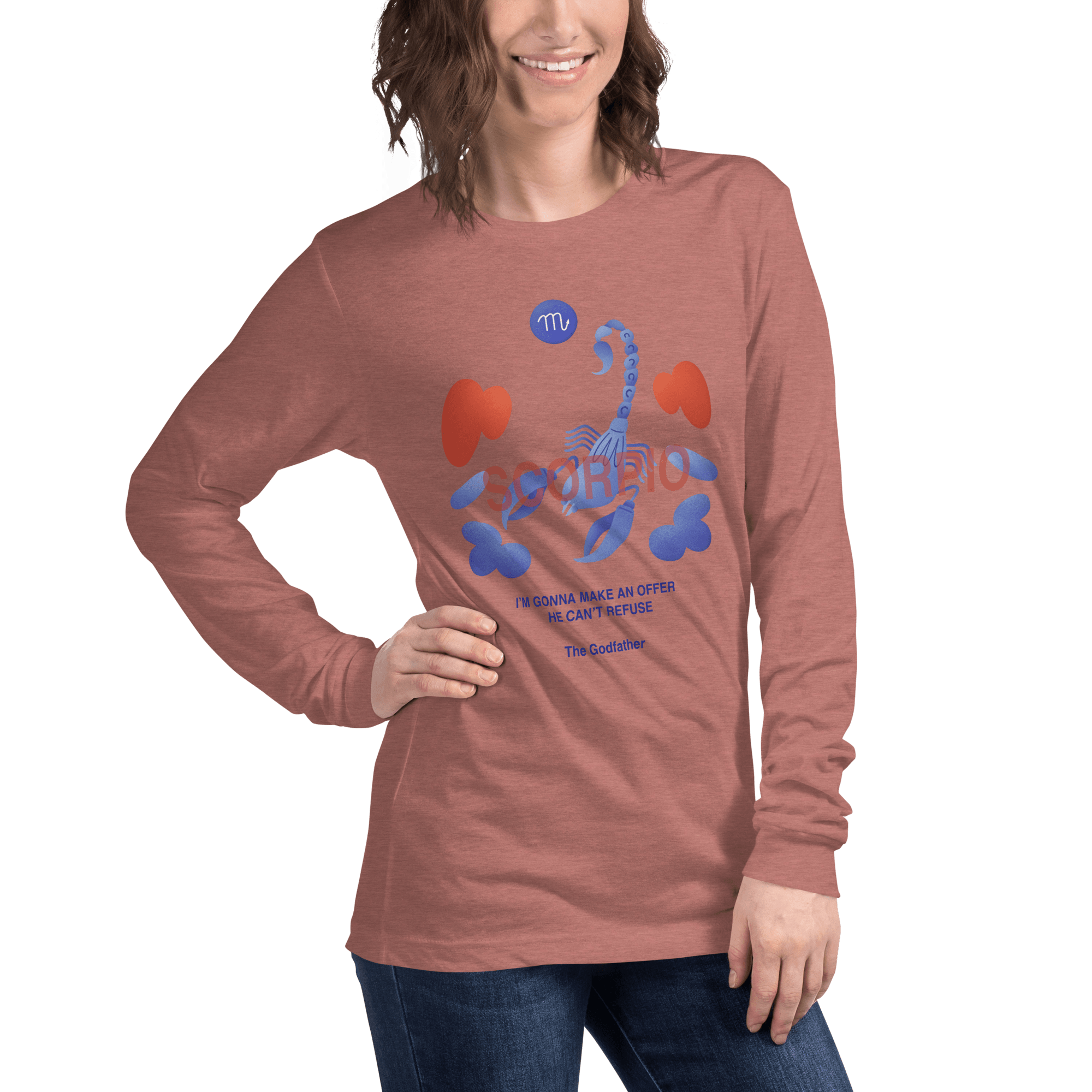 Scorpio Unisex Long Sleeve Tee - Godfather B Edition - 