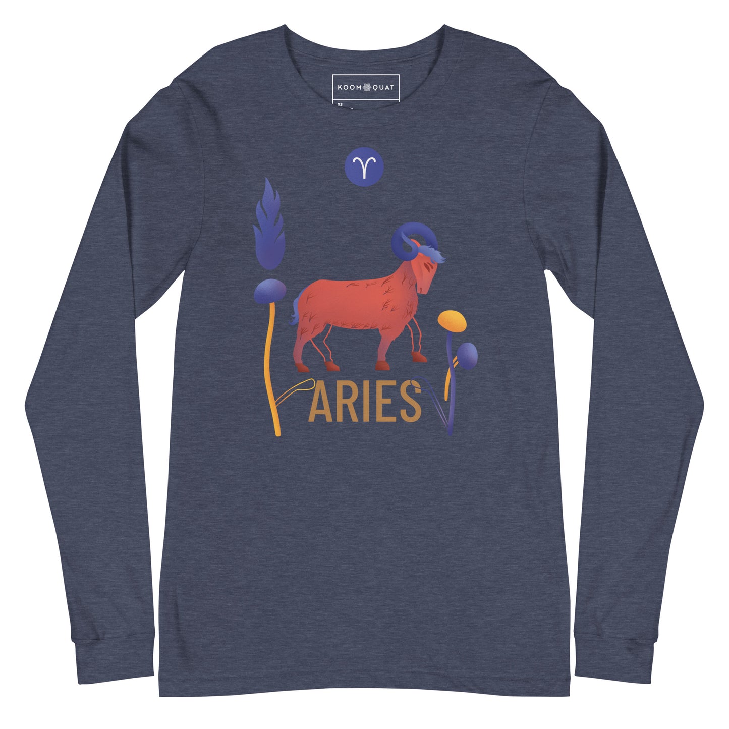 Aries Unisex Long Sleeve Tee Raw